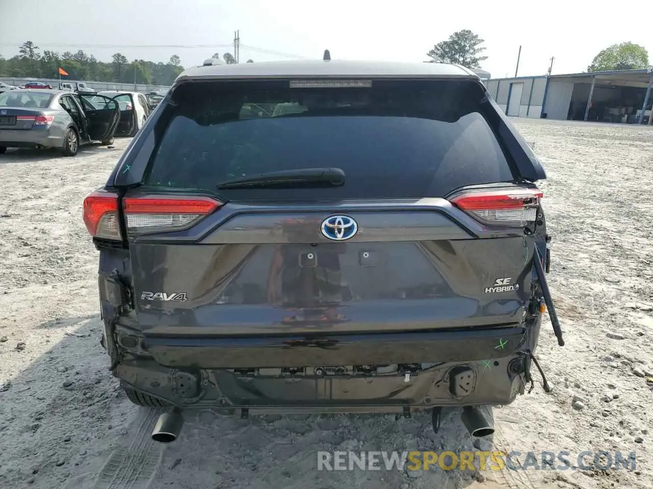 6 Photograph of a damaged car JTM16RFVXNJ016590 TOYOTA RAV4 2022