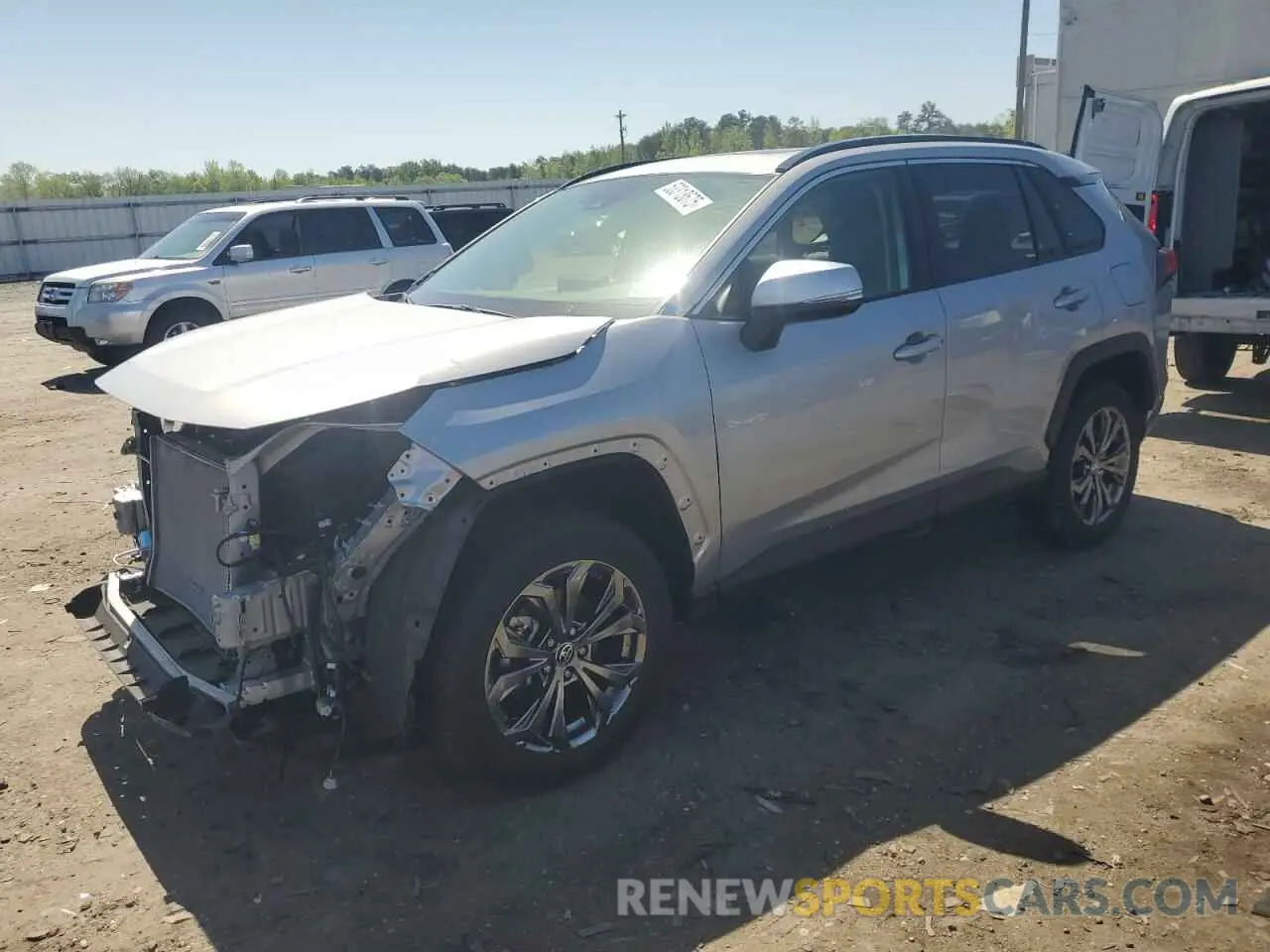 1 Photograph of a damaged car JTMB6RFV0ND520097 TOYOTA RAV4 2022