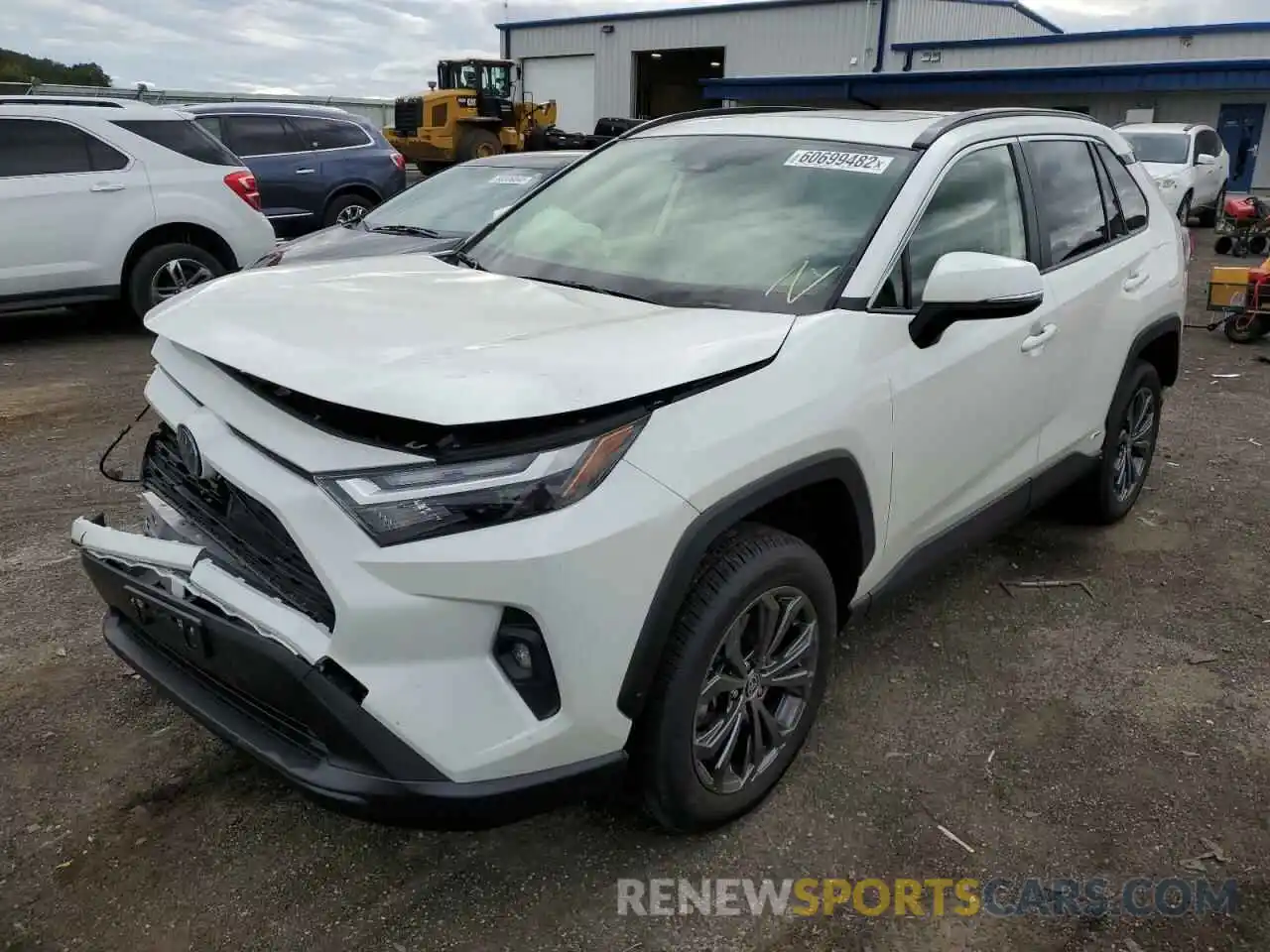 2 Photograph of a damaged car JTMB6RFV0ND526885 TOYOTA RAV4 2022