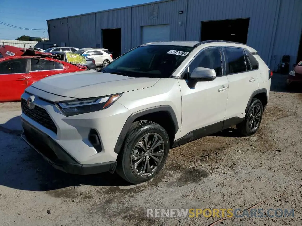 1 Photograph of a damaged car JTMB6RFV1ND533845 TOYOTA RAV4 2022
