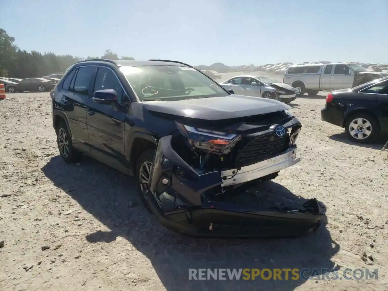 1 Photograph of a damaged car JTMB6RFV2ND049179 TOYOTA RAV4 2022