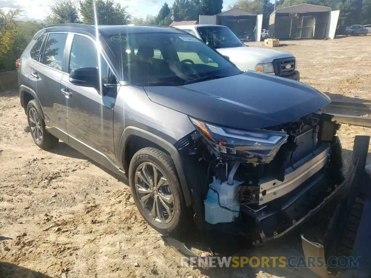 1 Photograph of a damaged car JTMB6RFV2ND051241 TOYOTA RAV4 2022