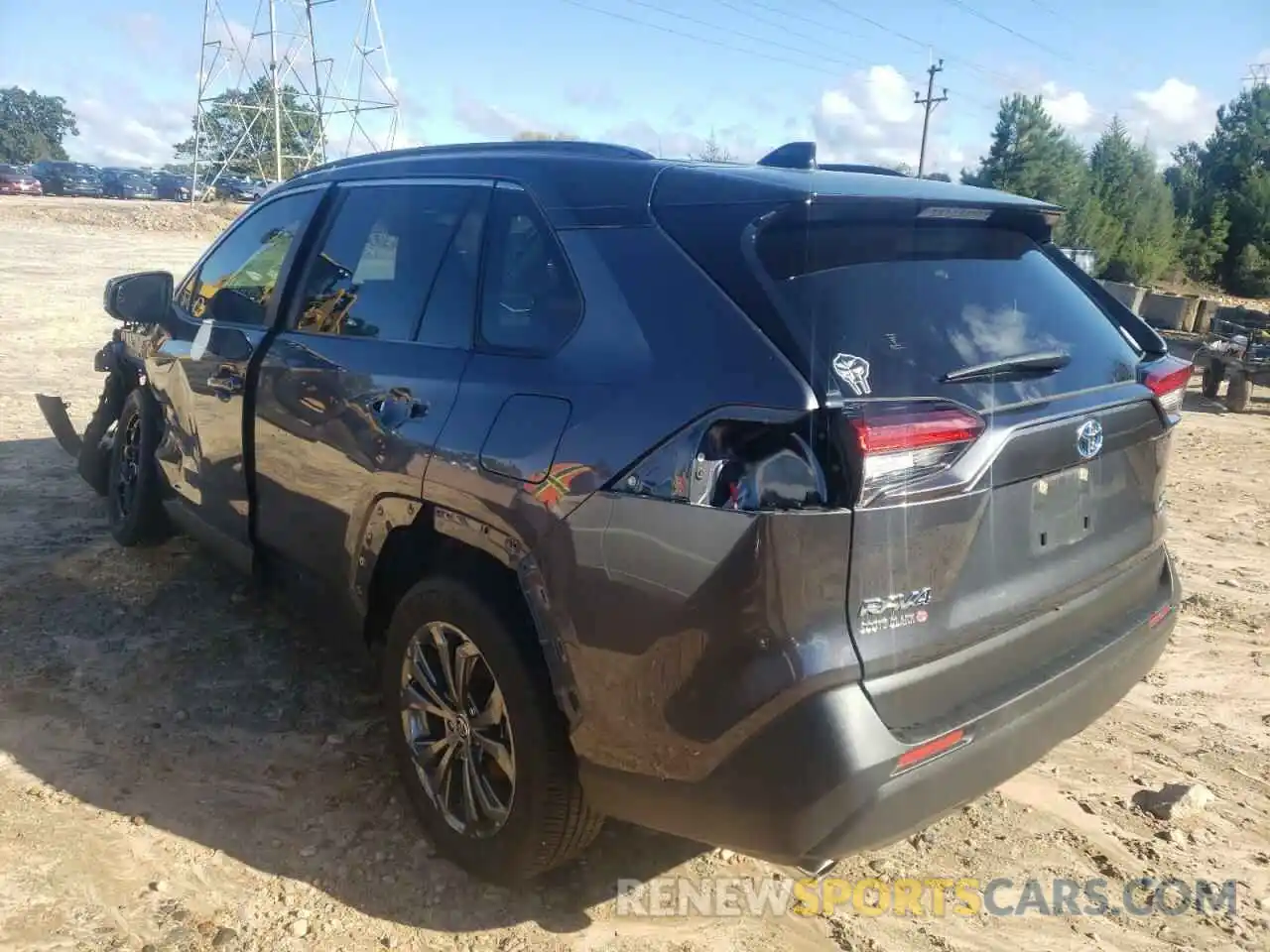 3 Photograph of a damaged car JTMB6RFV2ND051241 TOYOTA RAV4 2022