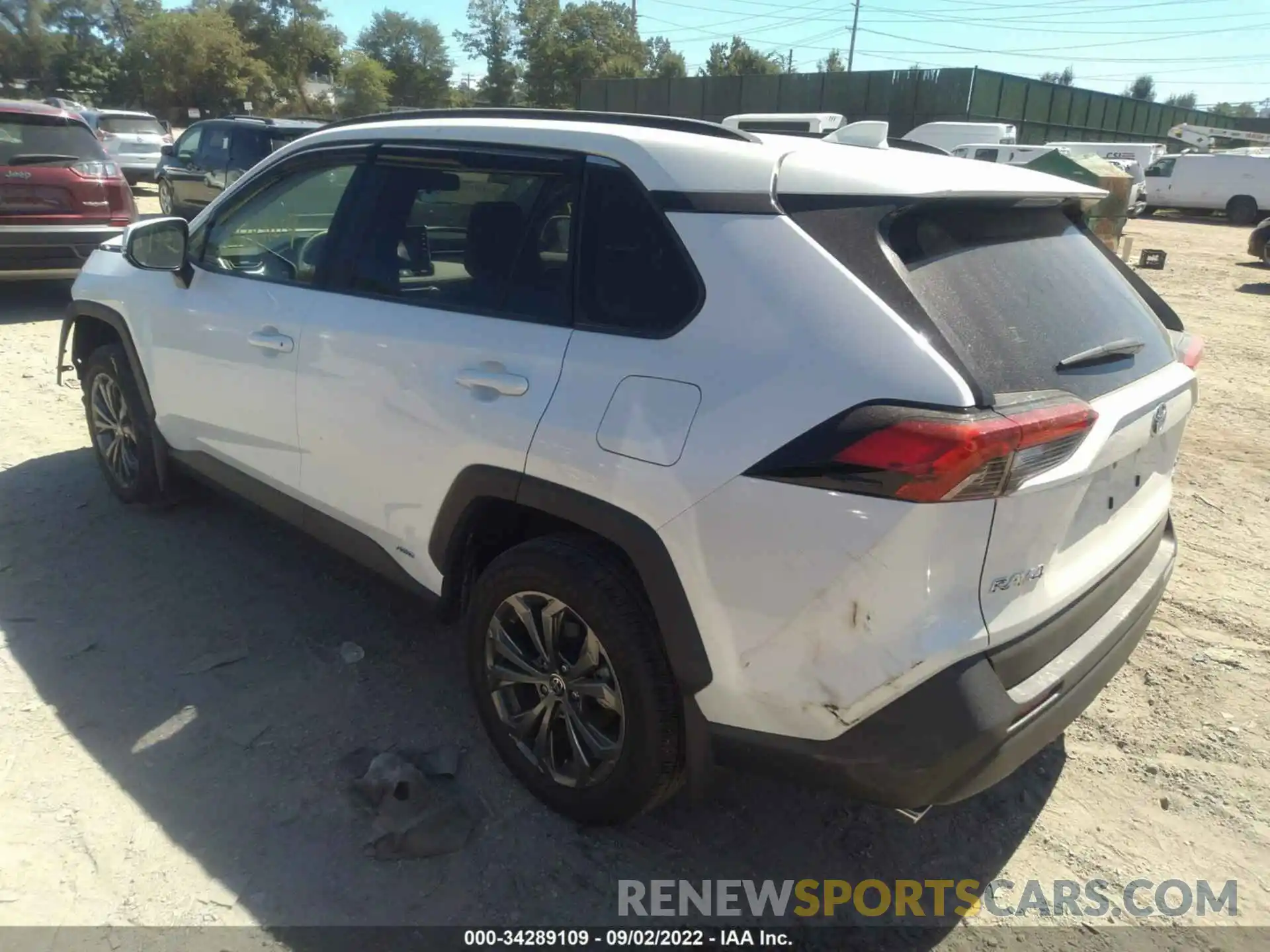 3 Photograph of a damaged car JTMB6RFV4ND054402 TOYOTA RAV4 2022