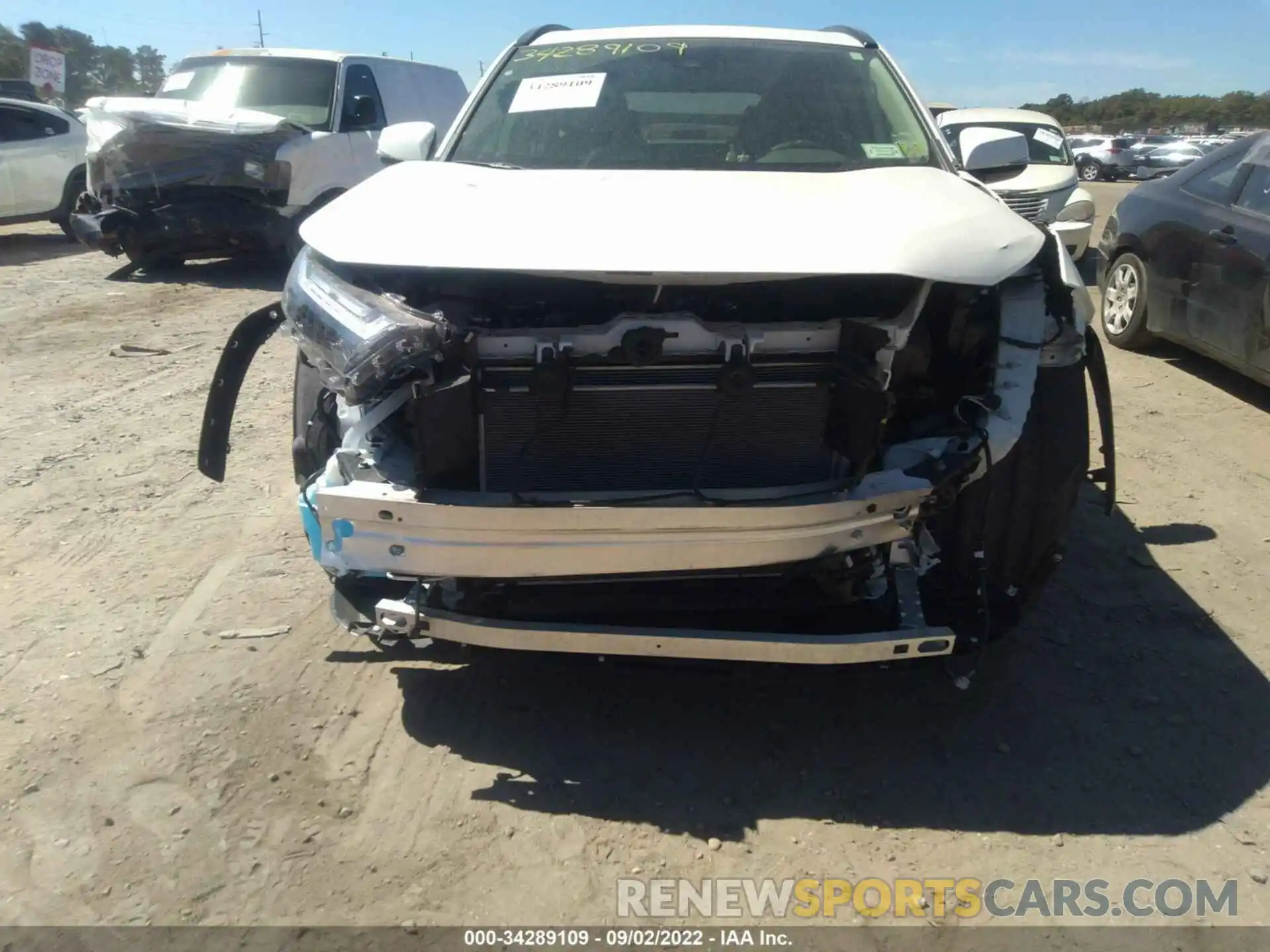 6 Photograph of a damaged car JTMB6RFV4ND054402 TOYOTA RAV4 2022