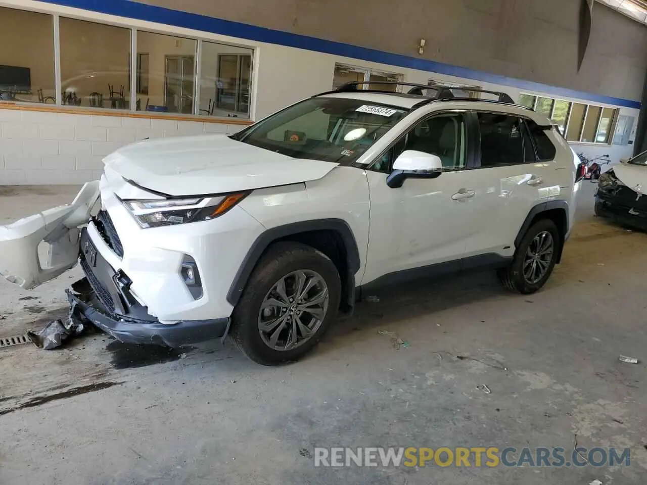 1 Photograph of a damaged car JTMB6RFV5ND518801 TOYOTA RAV4 2022