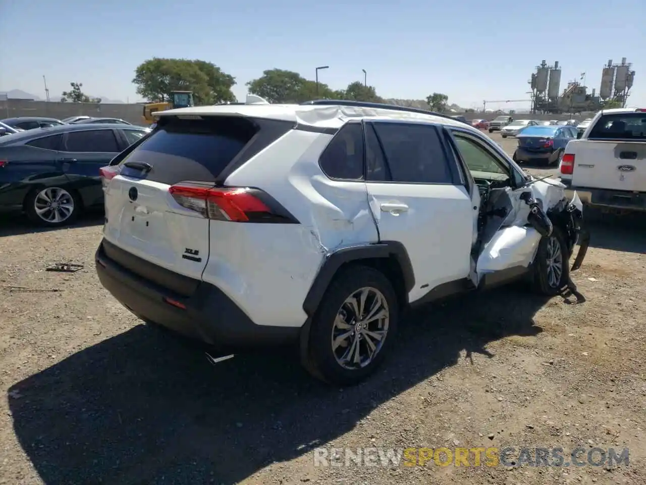 4 Photograph of a damaged car JTMB6RFV5ND523366 TOYOTA RAV4 2022