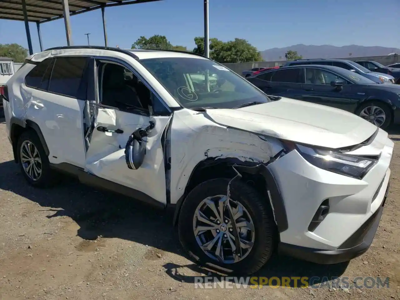 9 Photograph of a damaged car JTMB6RFV5ND523366 TOYOTA RAV4 2022