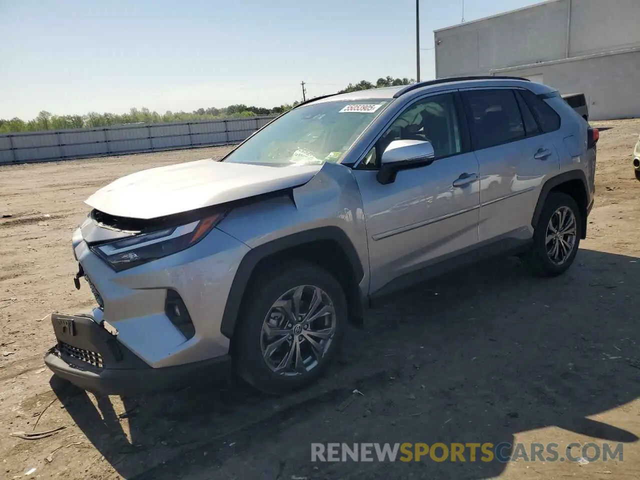 1 Photograph of a damaged car JTMB6RFV6ND057009 TOYOTA RAV4 2022