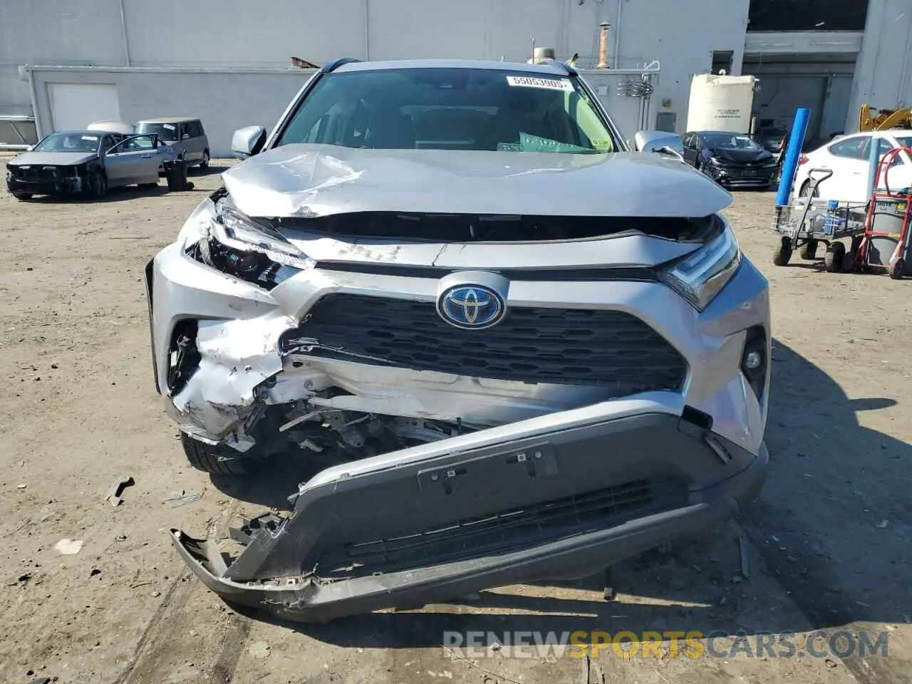 5 Photograph of a damaged car JTMB6RFV6ND057009 TOYOTA RAV4 2022