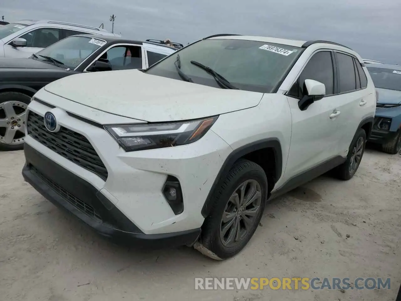 1 Photograph of a damaged car JTMB6RFV6ND078801 TOYOTA RAV4 2022