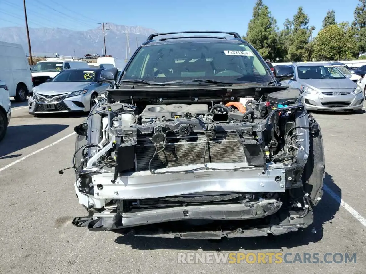 5 Photograph of a damaged car JTMB6RFV7ND054104 TOYOTA RAV4 2022