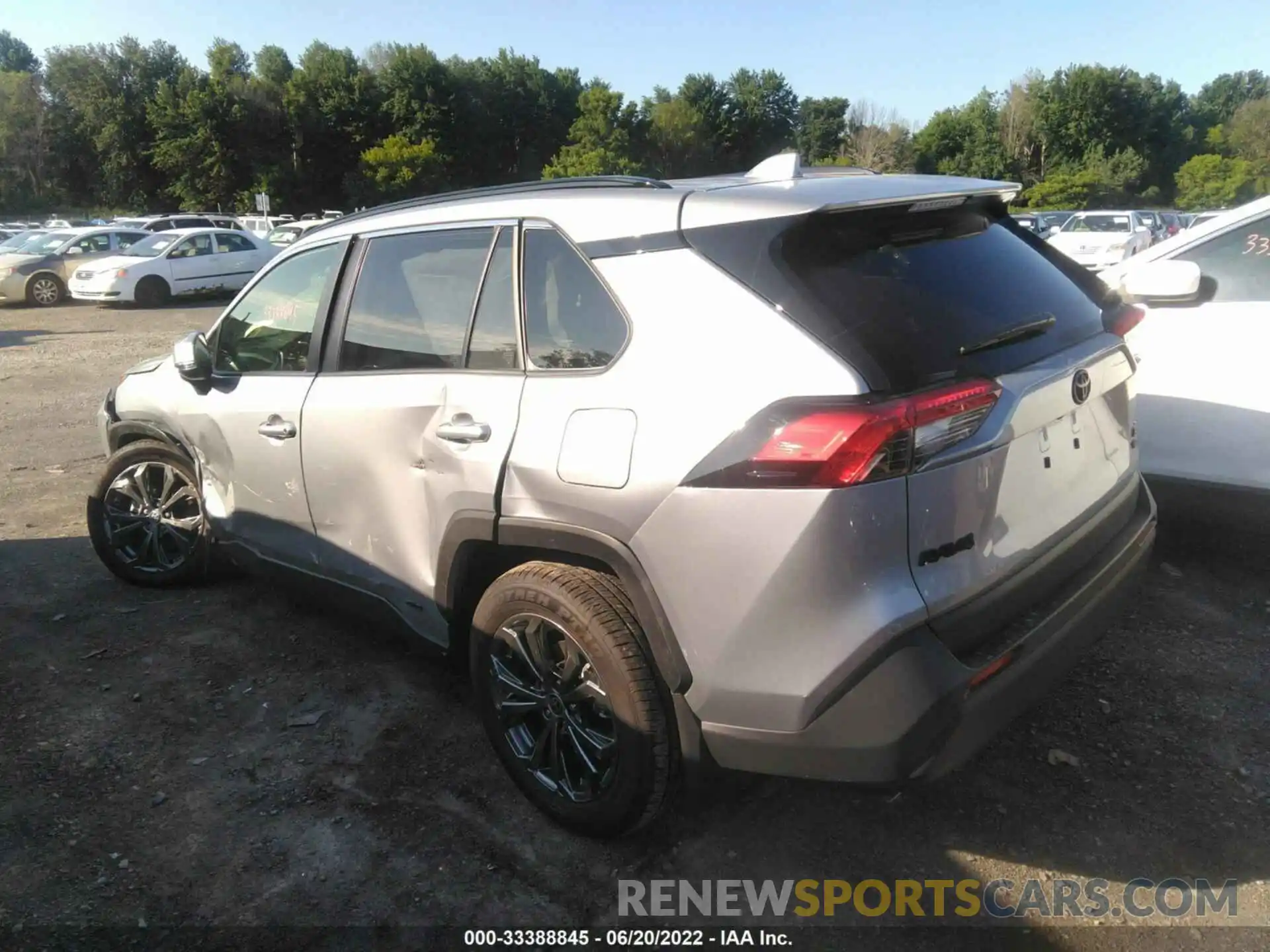 3 Photograph of a damaged car JTMB6RFV7ND524129 TOYOTA RAV4 2022