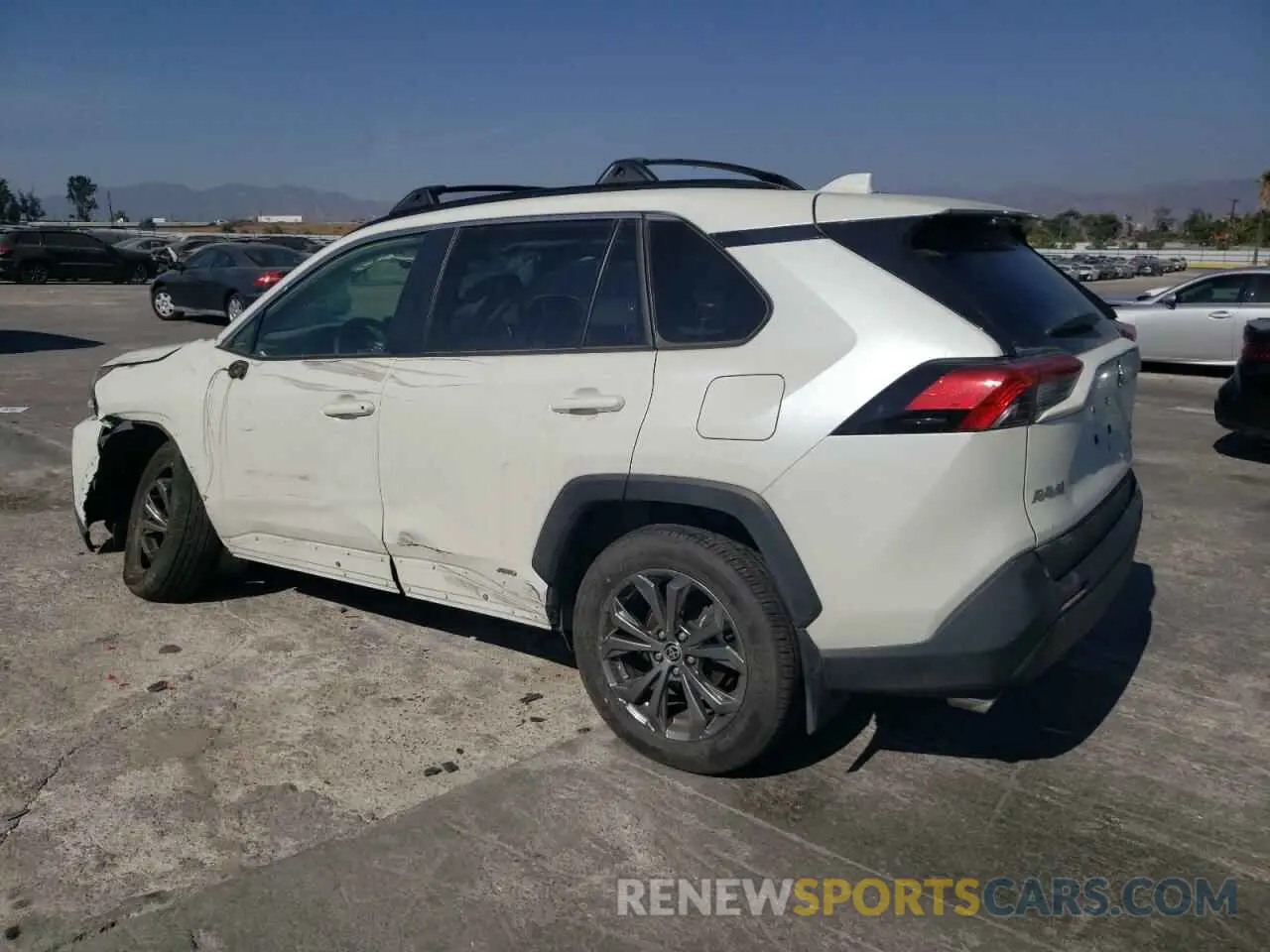 2 Photograph of a damaged car JTMB6RFV9ND078436 TOYOTA RAV4 2022