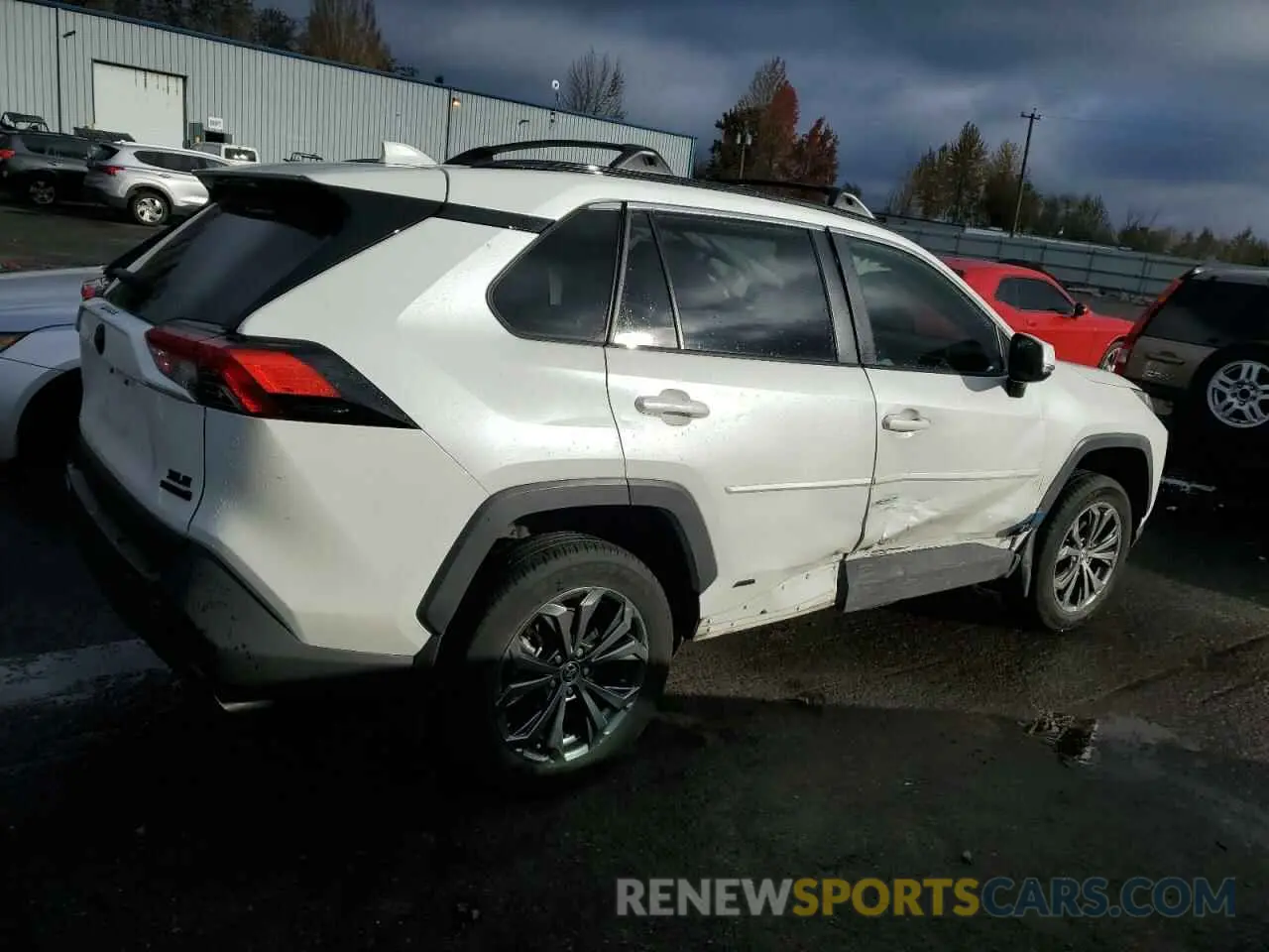 3 Photograph of a damaged car JTMB6RFV9ND529574 TOYOTA RAV4 2022