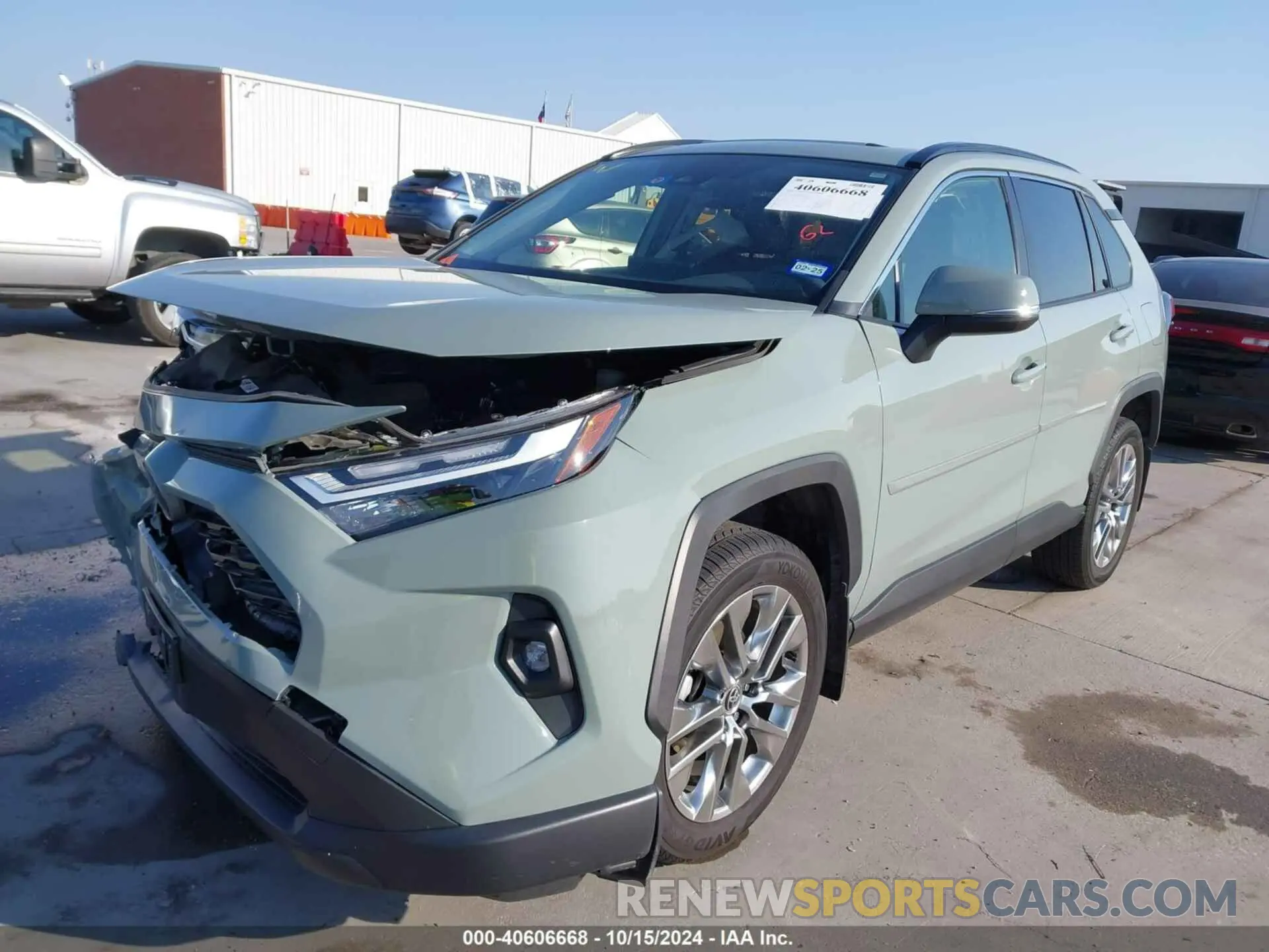 2 Photograph of a damaged car JTMC1RFV4ND086074 TOYOTA RAV4 2022