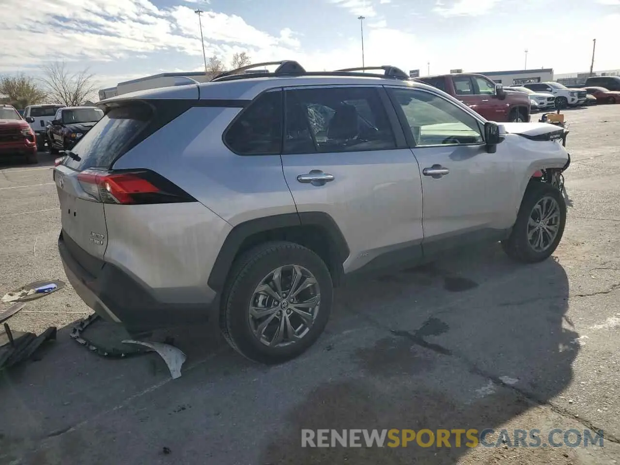 3 Photograph of a damaged car JTMD6RFV7ND060817 TOYOTA RAV4 2022