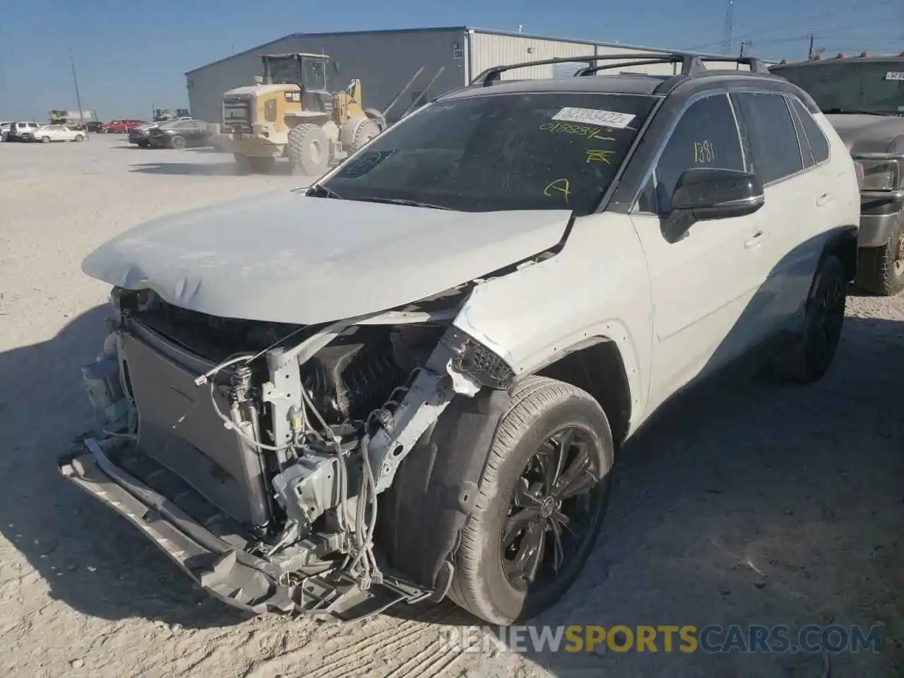 2 Photograph of a damaged car JTME6RFV2NJ018884 TOYOTA RAV4 2022