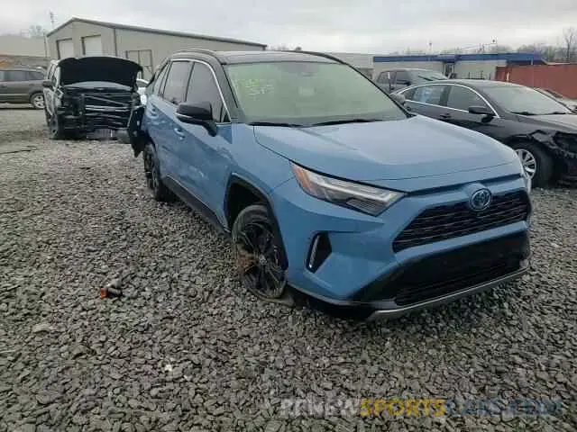 14 Photograph of a damaged car JTME6RFV3ND522455 TOYOTA RAV4 2022