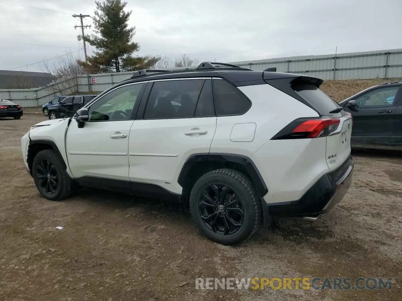 2 Photograph of a damaged car JTME6RFV5ND535188 TOYOTA RAV4 2022