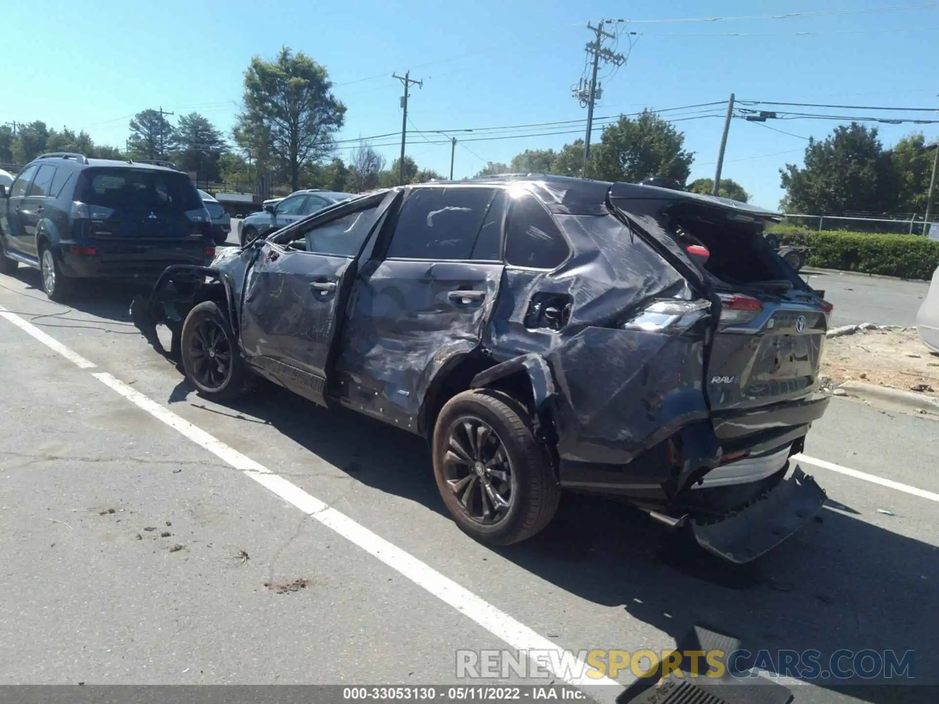 3 Photograph of a damaged car JTME6RFV6ND518495 TOYOTA RAV4 2022