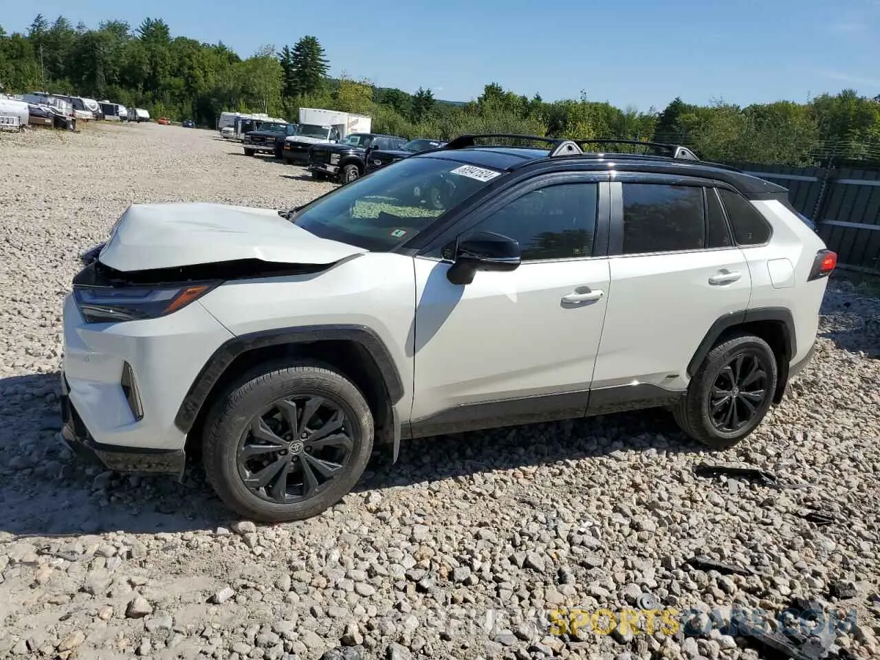 1 Photograph of a damaged car JTME6RFV6ND529626 TOYOTA RAV4 2022