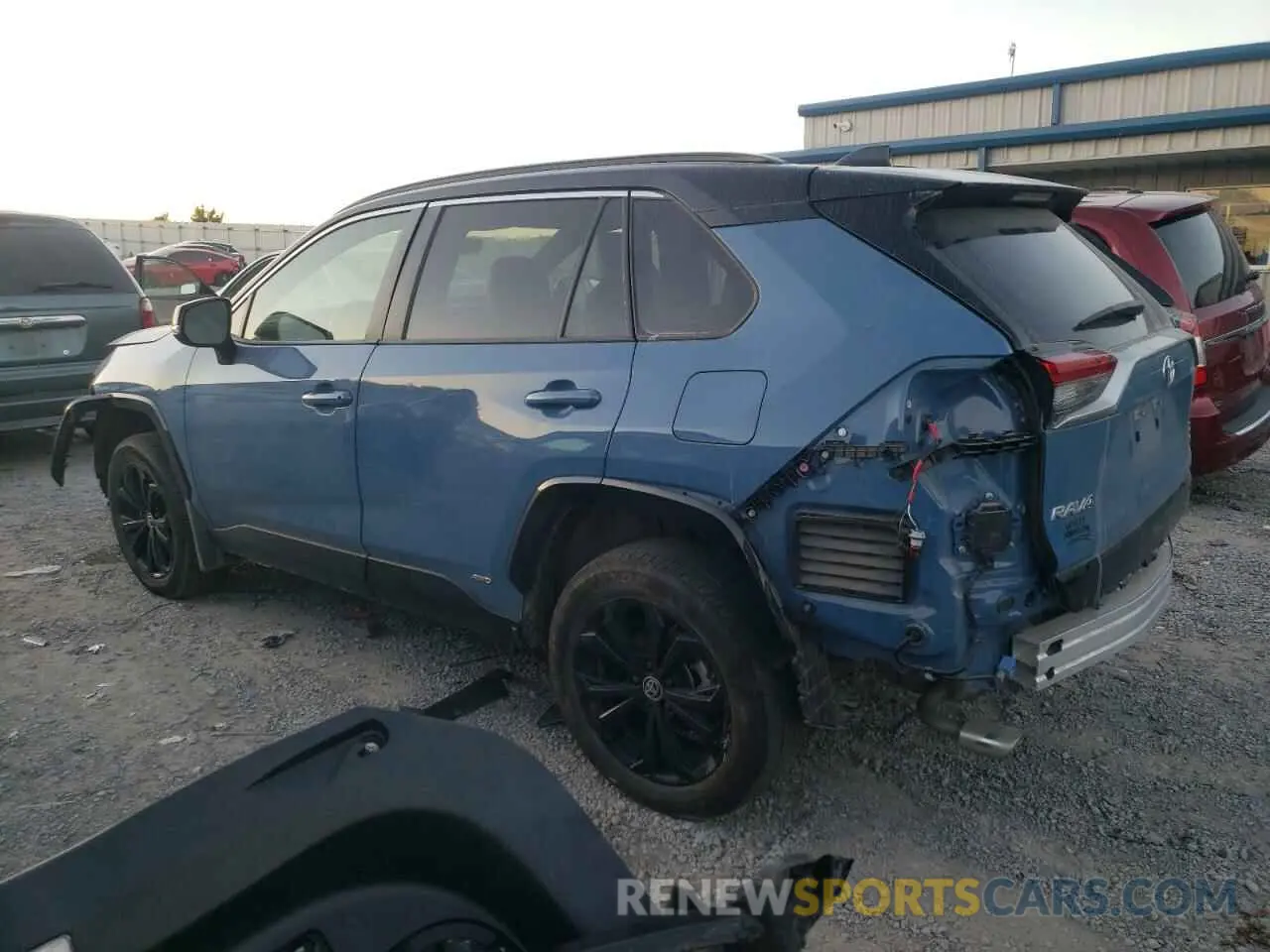 2 Photograph of a damaged car JTME6RFV9ND526848 TOYOTA RAV4 2022