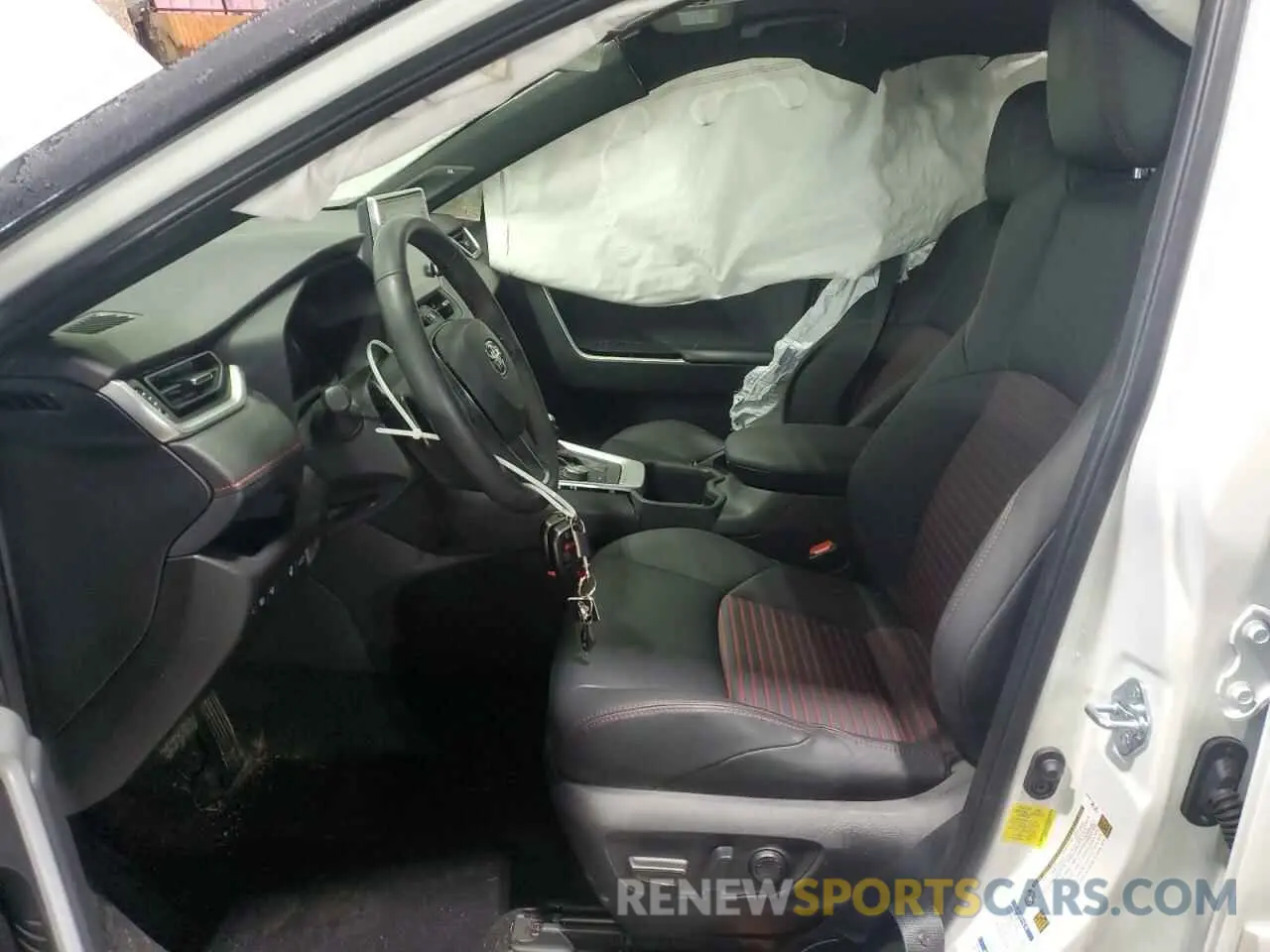 7 Photograph of a damaged car JTMEB3FV0ND089833 TOYOTA RAV4 2022