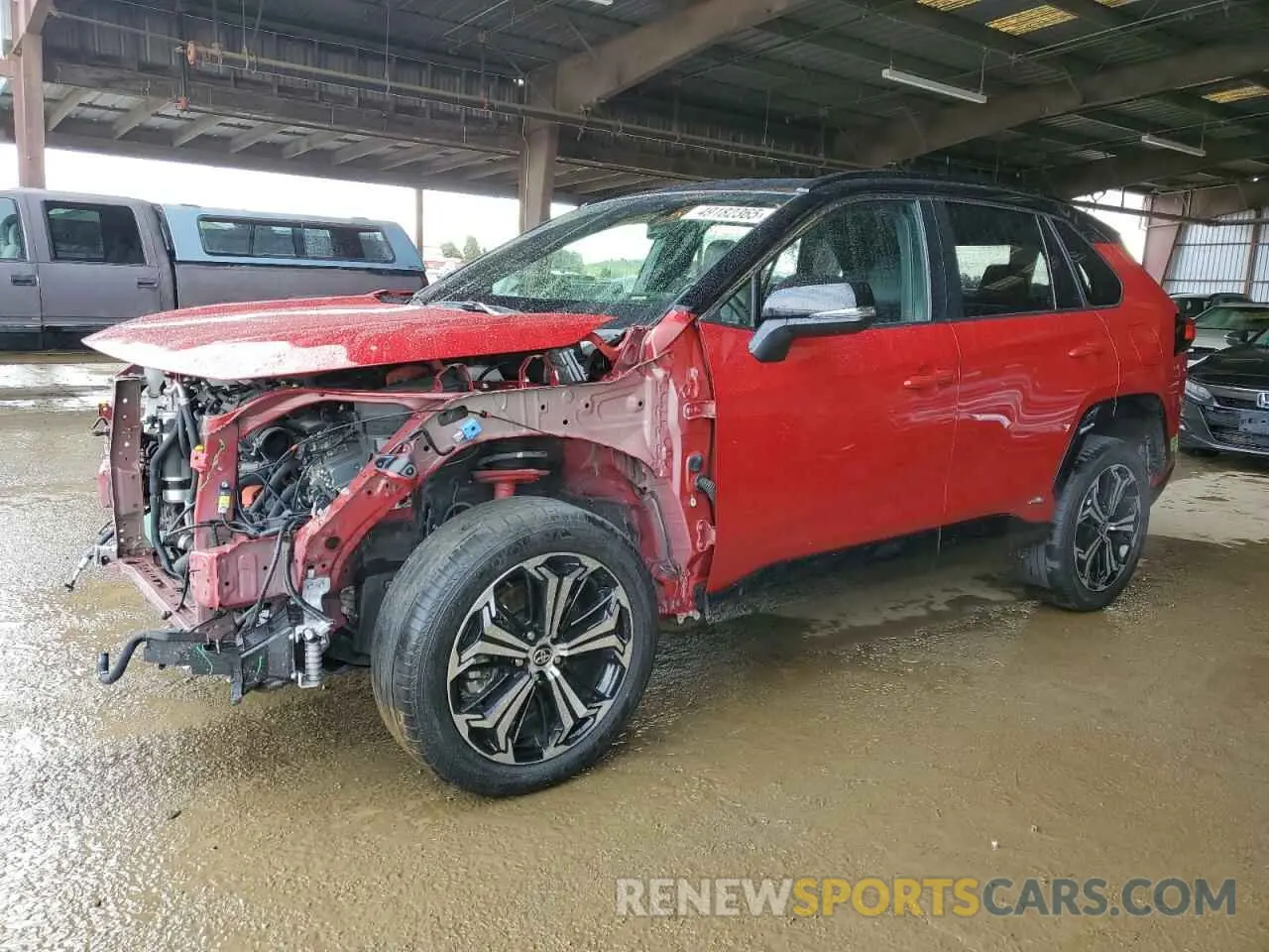 1 Photograph of a damaged car JTMEB3FV2ND106552 TOYOTA RAV4 2022