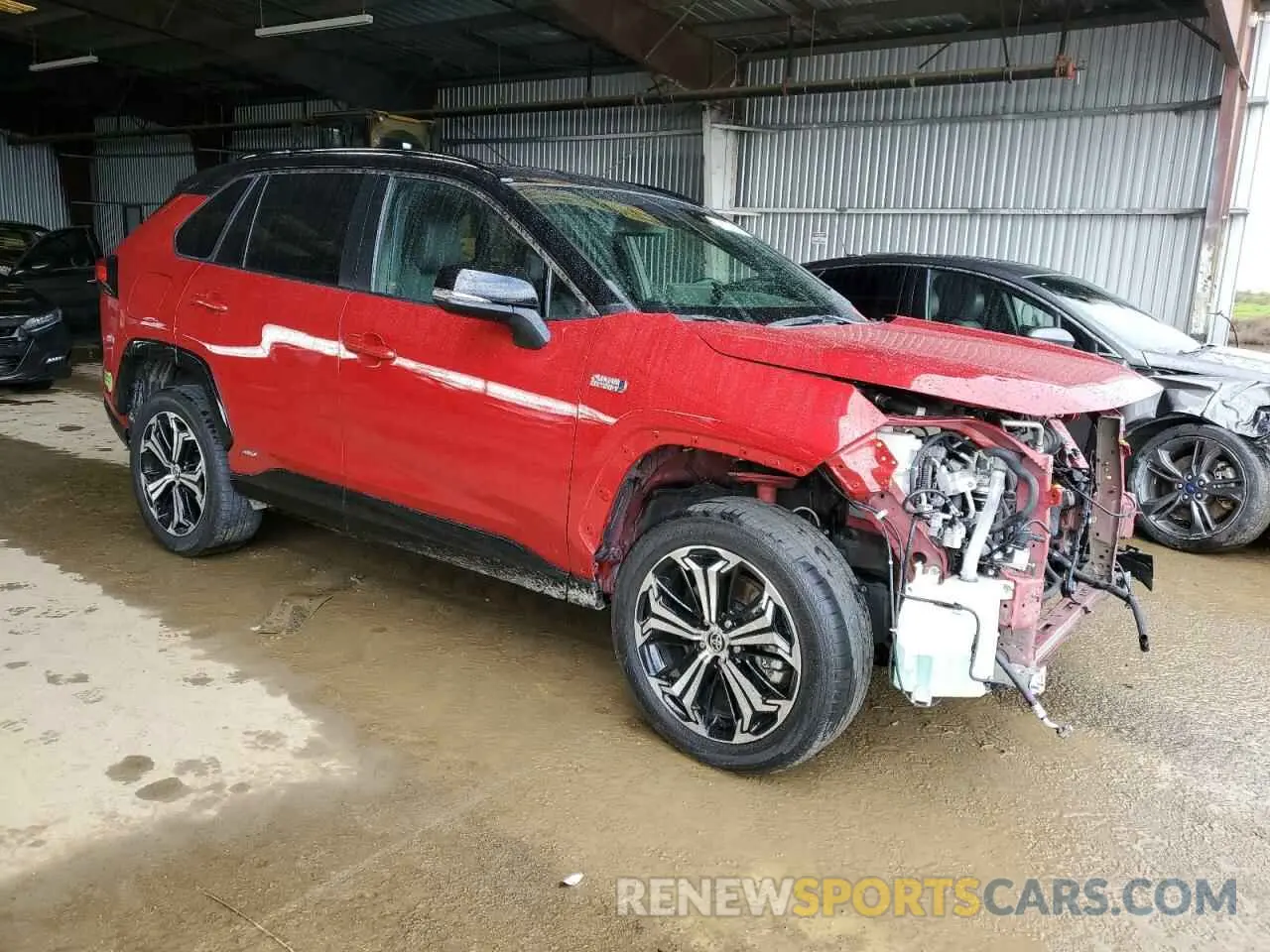 4 Photograph of a damaged car JTMEB3FV2ND106552 TOYOTA RAV4 2022