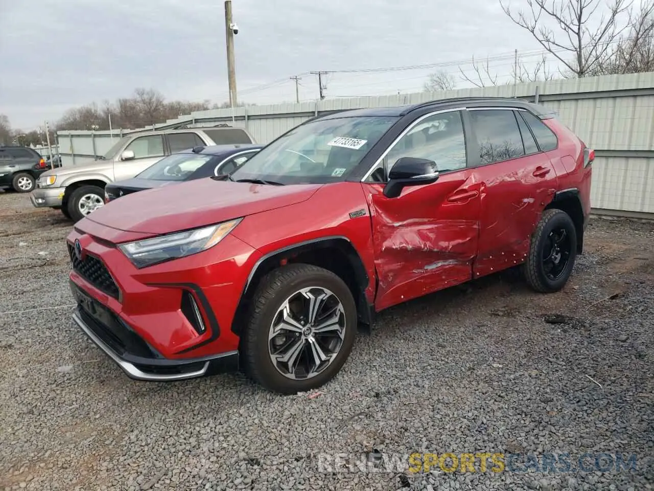 1 Photograph of a damaged car JTMEB3FV5ND097653 TOYOTA RAV4 2022