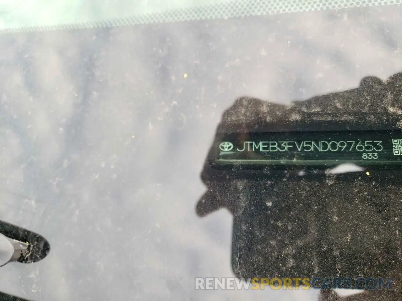 13 Photograph of a damaged car JTMEB3FV5ND097653 TOYOTA RAV4 2022