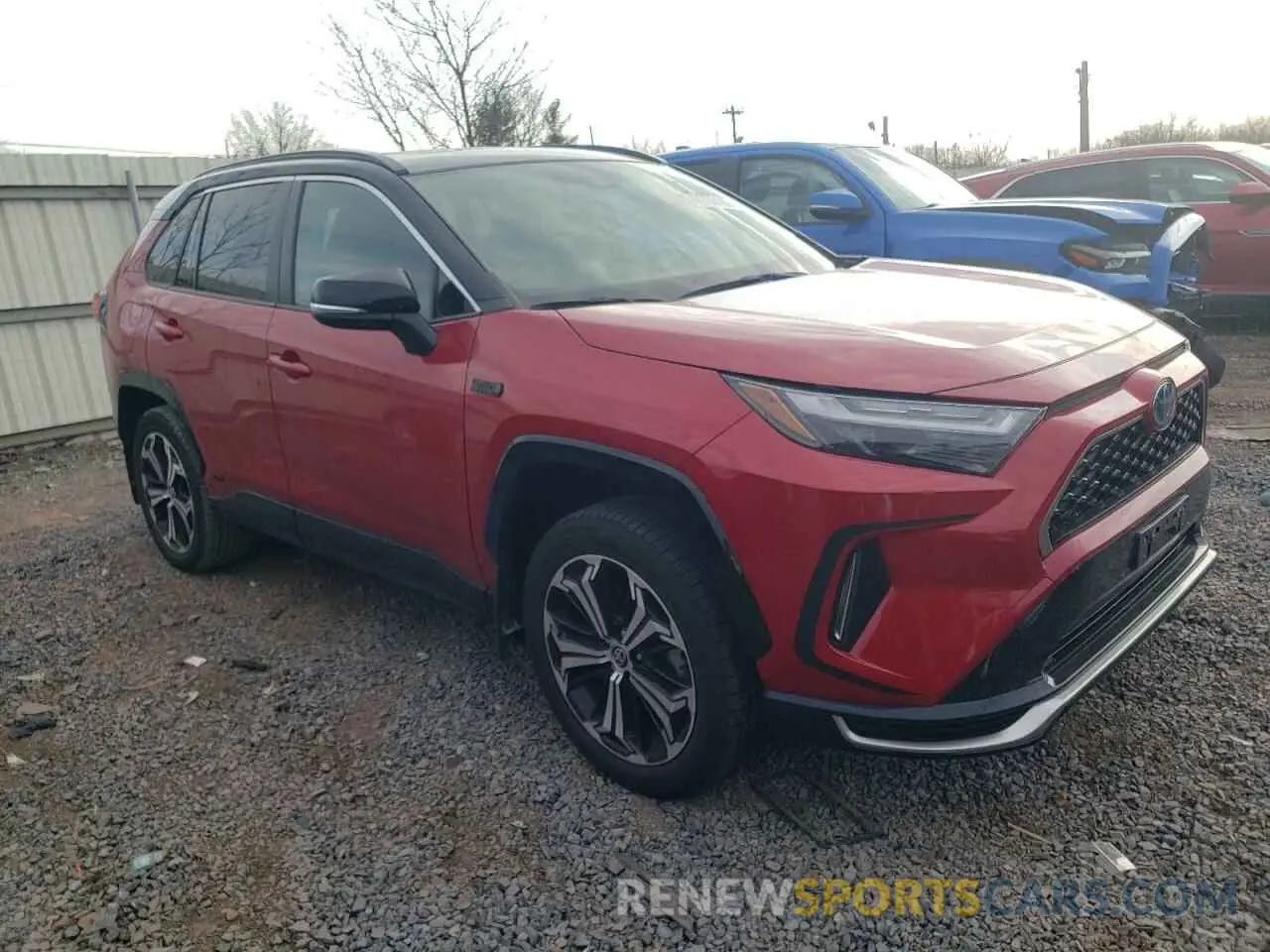 4 Photograph of a damaged car JTMEB3FV5ND097653 TOYOTA RAV4 2022