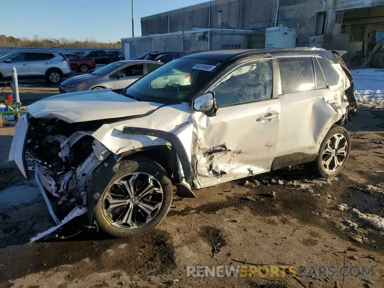 1 Photograph of a damaged car JTMEB3FV5ND098219 TOYOTA RAV4 2022