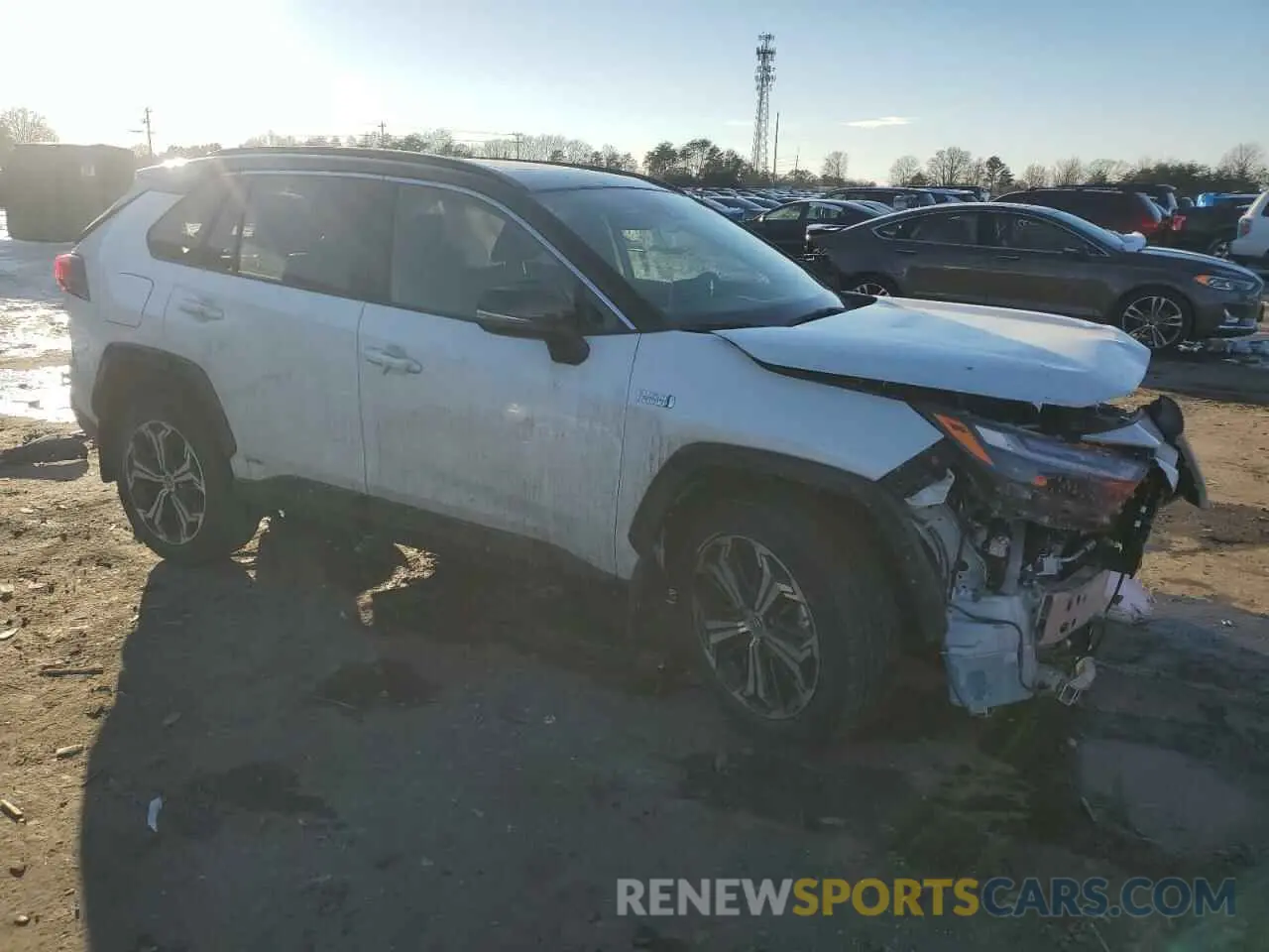 4 Photograph of a damaged car JTMEB3FV5ND098219 TOYOTA RAV4 2022