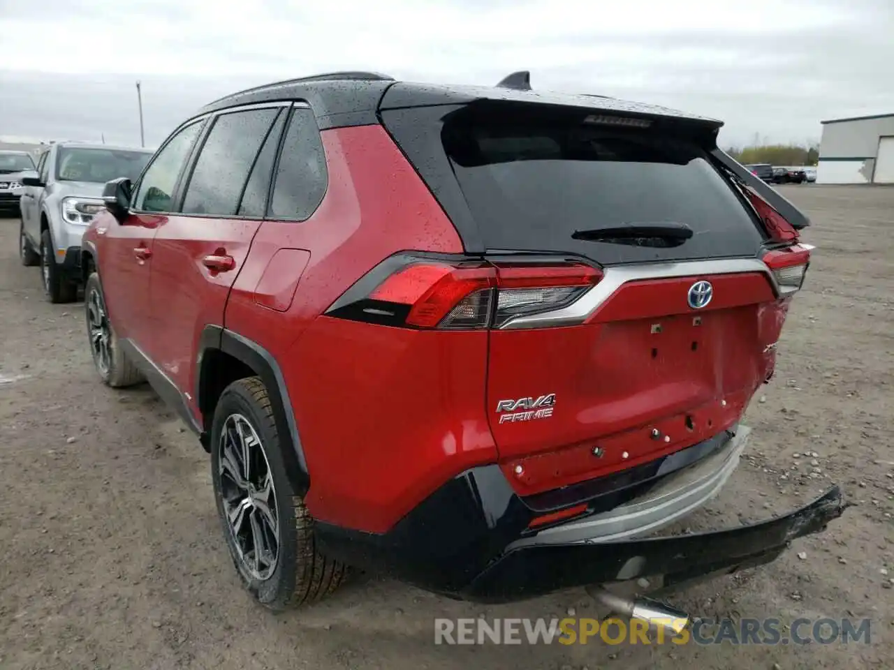 3 Photograph of a damaged car JTMEB3FV7ND077095 TOYOTA RAV4 2022