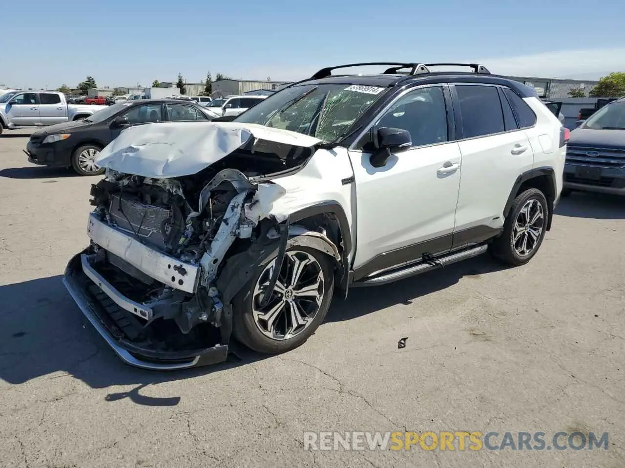 1 Photograph of a damaged car JTMEB3FV9ND106726 TOYOTA RAV4 2022