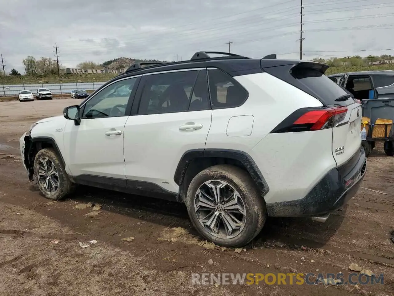 2 Photograph of a damaged car JTMEB3FVXND102880 TOYOTA RAV4 2022