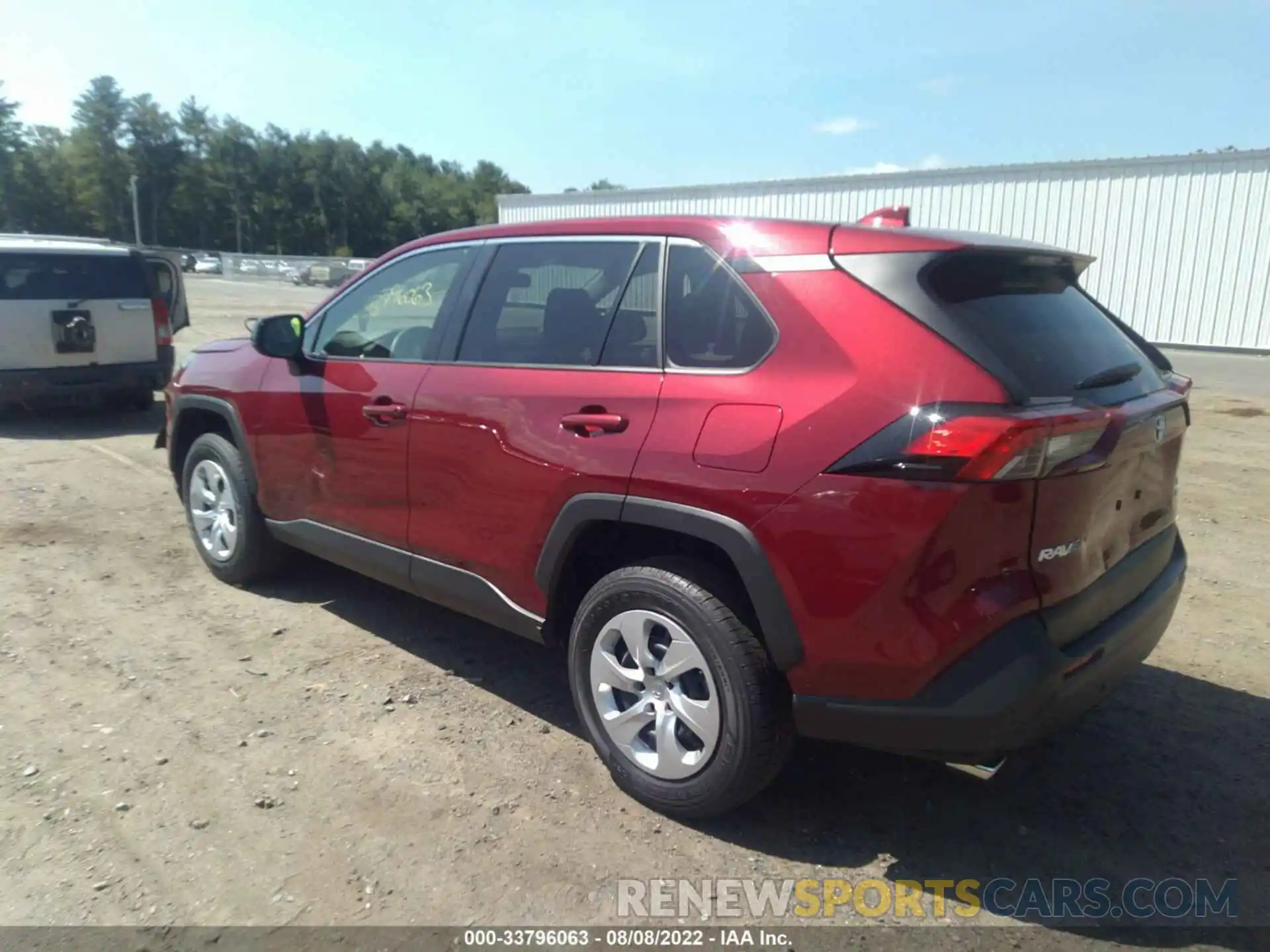 3 Photograph of a damaged car JTMF1RFV9ND087654 TOYOTA RAV4 2022