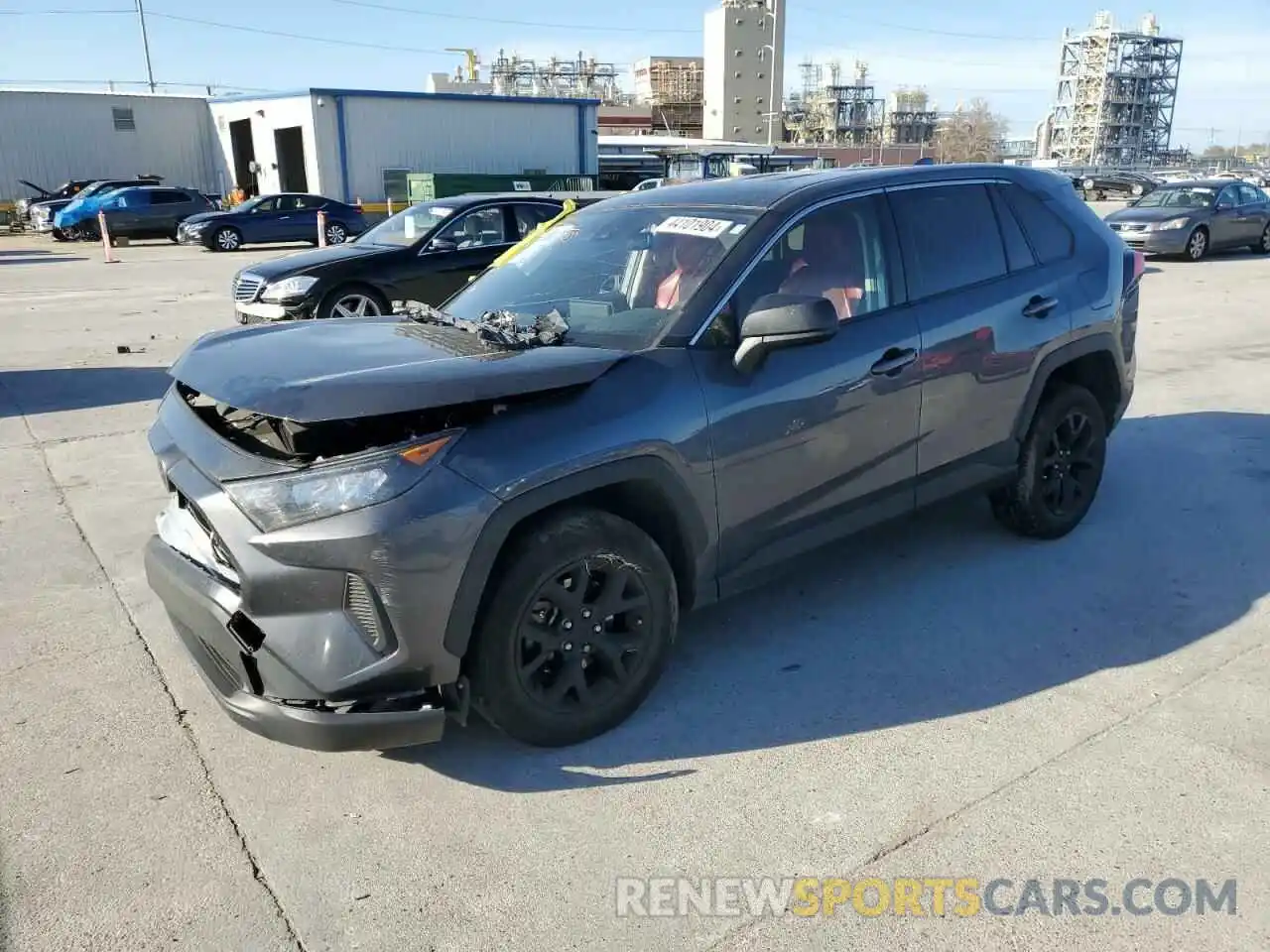 1 Photograph of a damaged car JTMH1RFV2ND091554 TOYOTA RAV4 2022