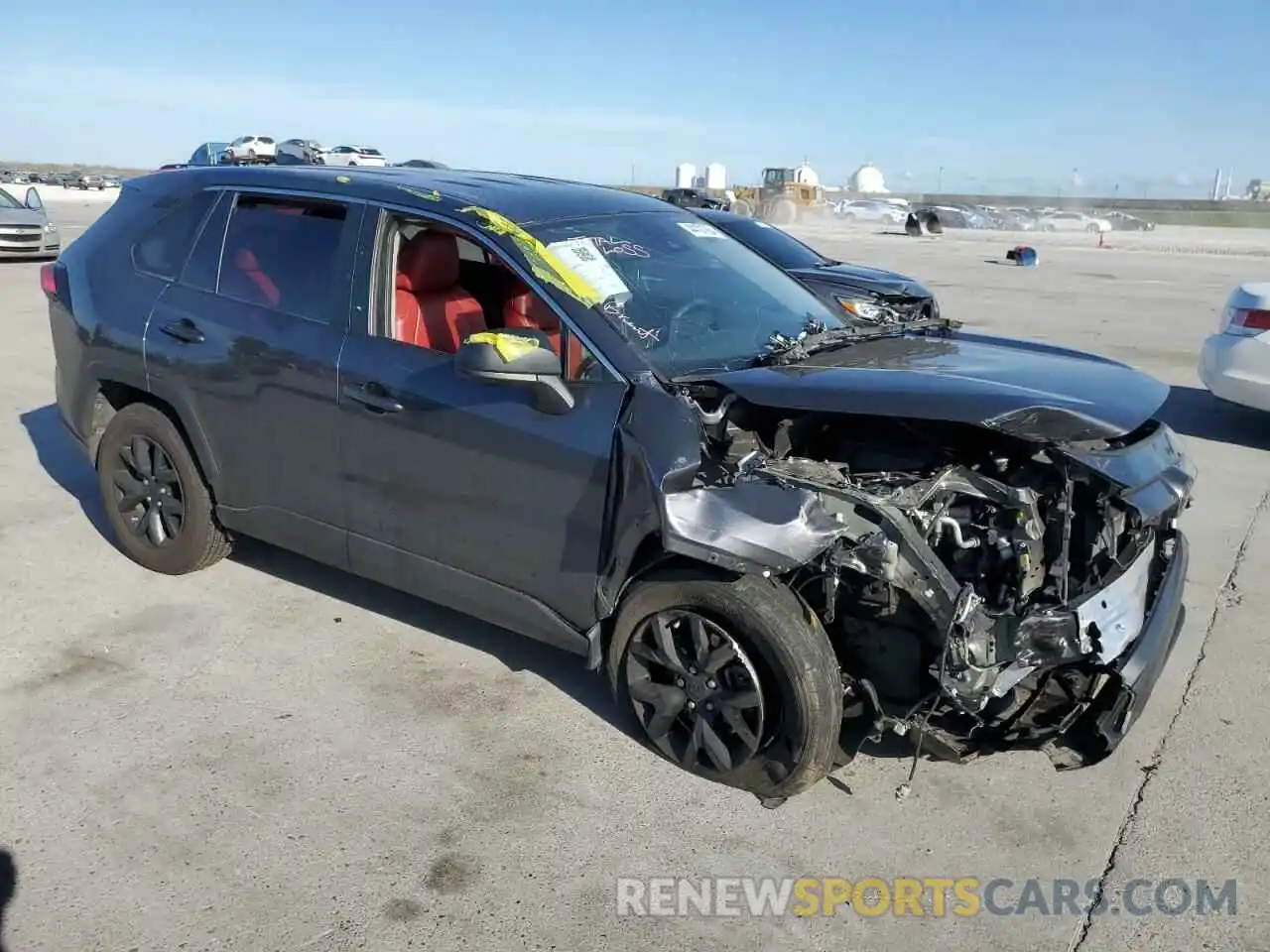 4 Photograph of a damaged car JTMH1RFV2ND091554 TOYOTA RAV4 2022