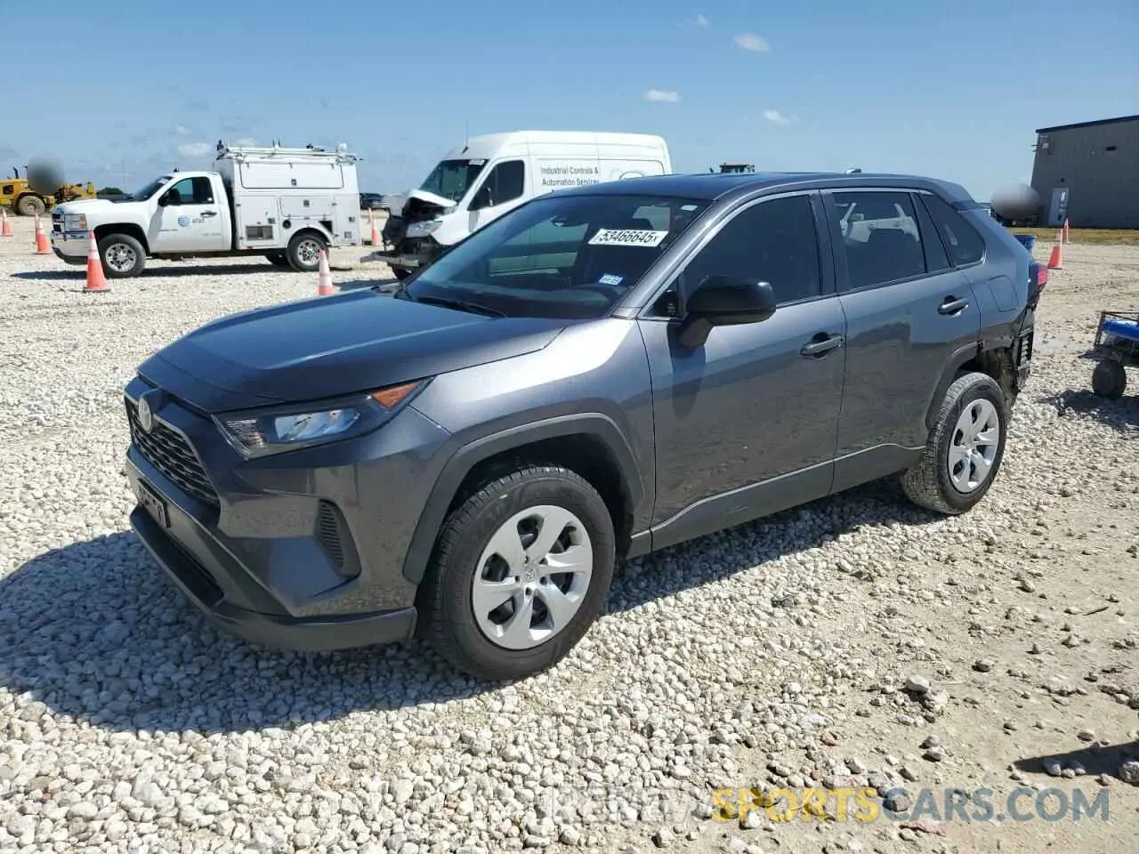 1 Photograph of a damaged car JTMH1RFV2ND092039 TOYOTA RAV4 2022