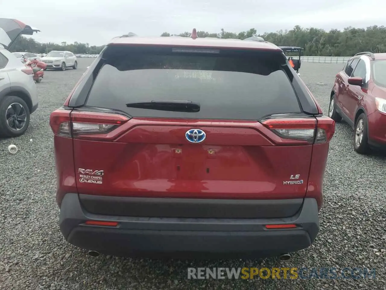 6 Photograph of a damaged car JTMLWRFV0ND159152 TOYOTA RAV4 2022