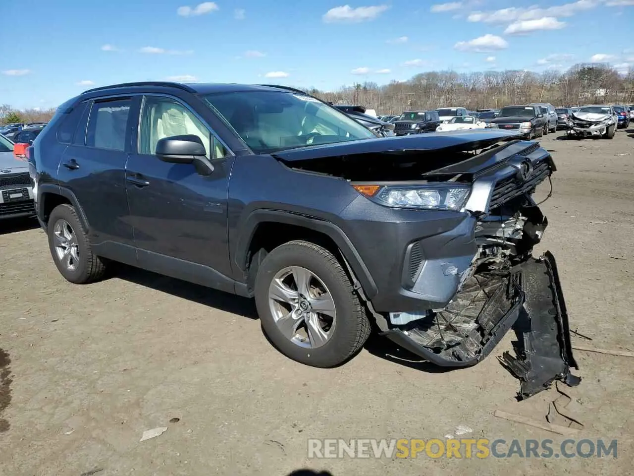 4 Photograph of a damaged car JTMLWRFV3ND155886 TOYOTA RAV4 2022