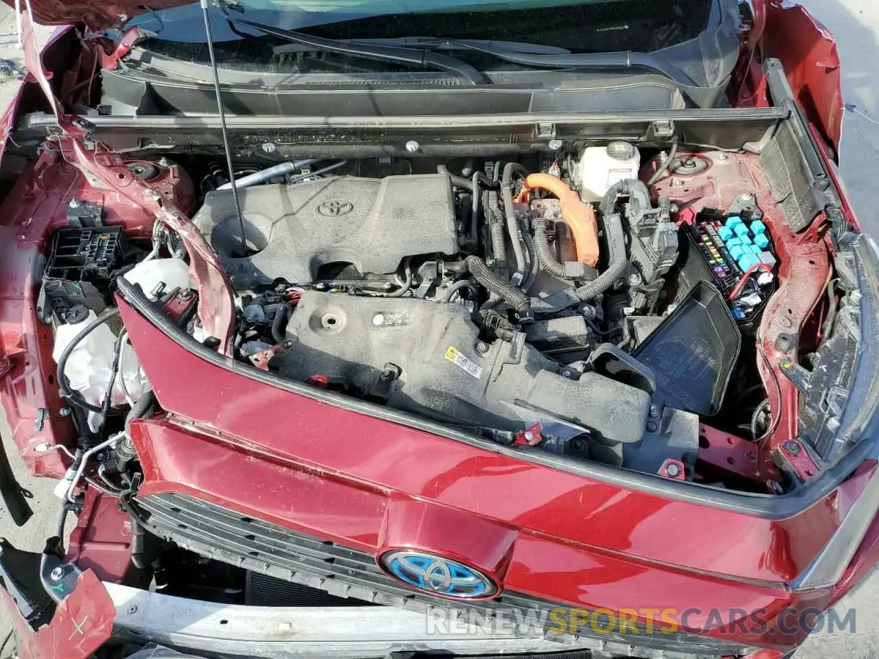 12 Photograph of a damaged car JTMLWRFV3ND569069 TOYOTA RAV4 2022