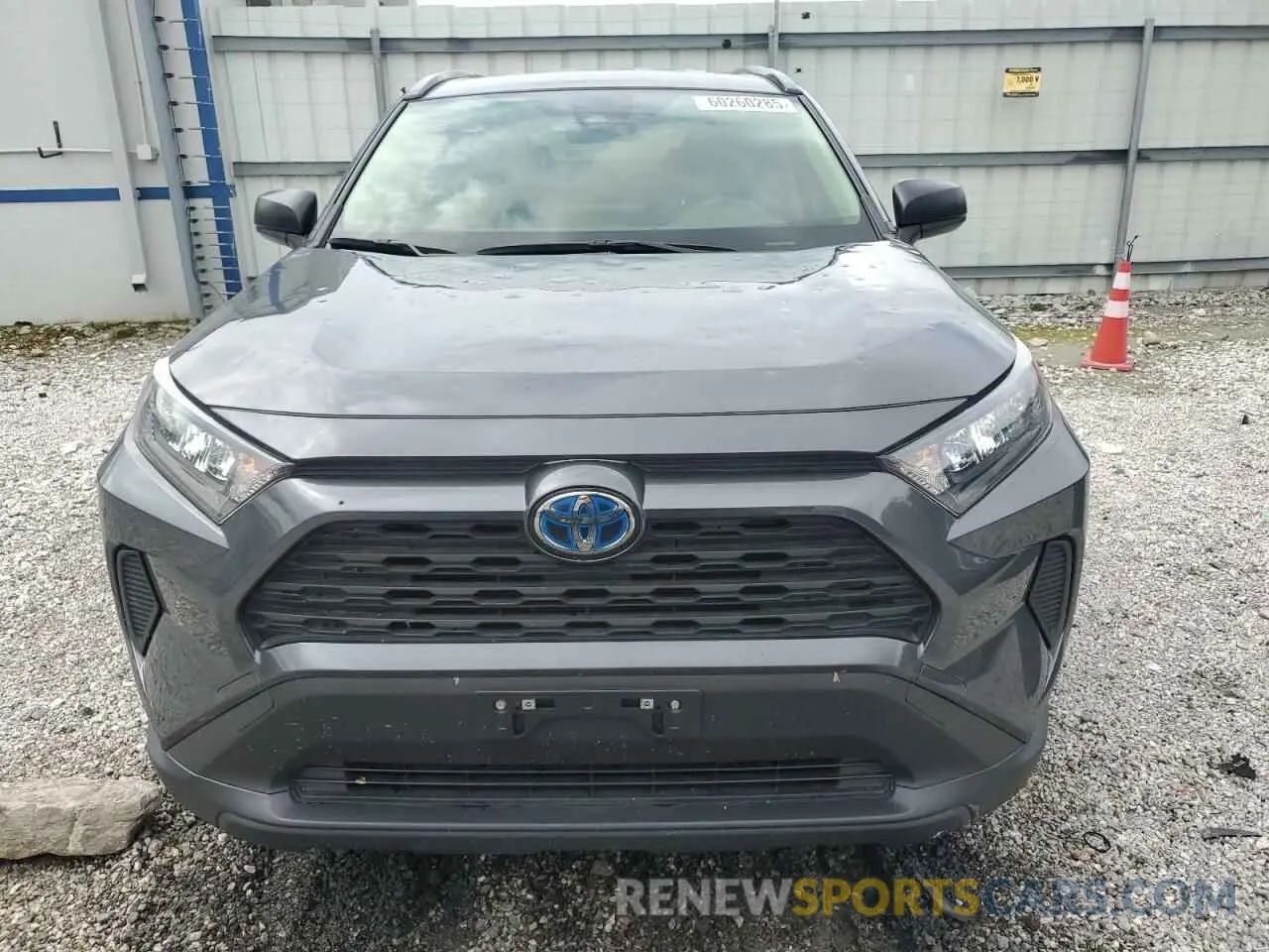 5 Photograph of a damaged car JTMLWRFV7ND152277 TOYOTA RAV4 2022