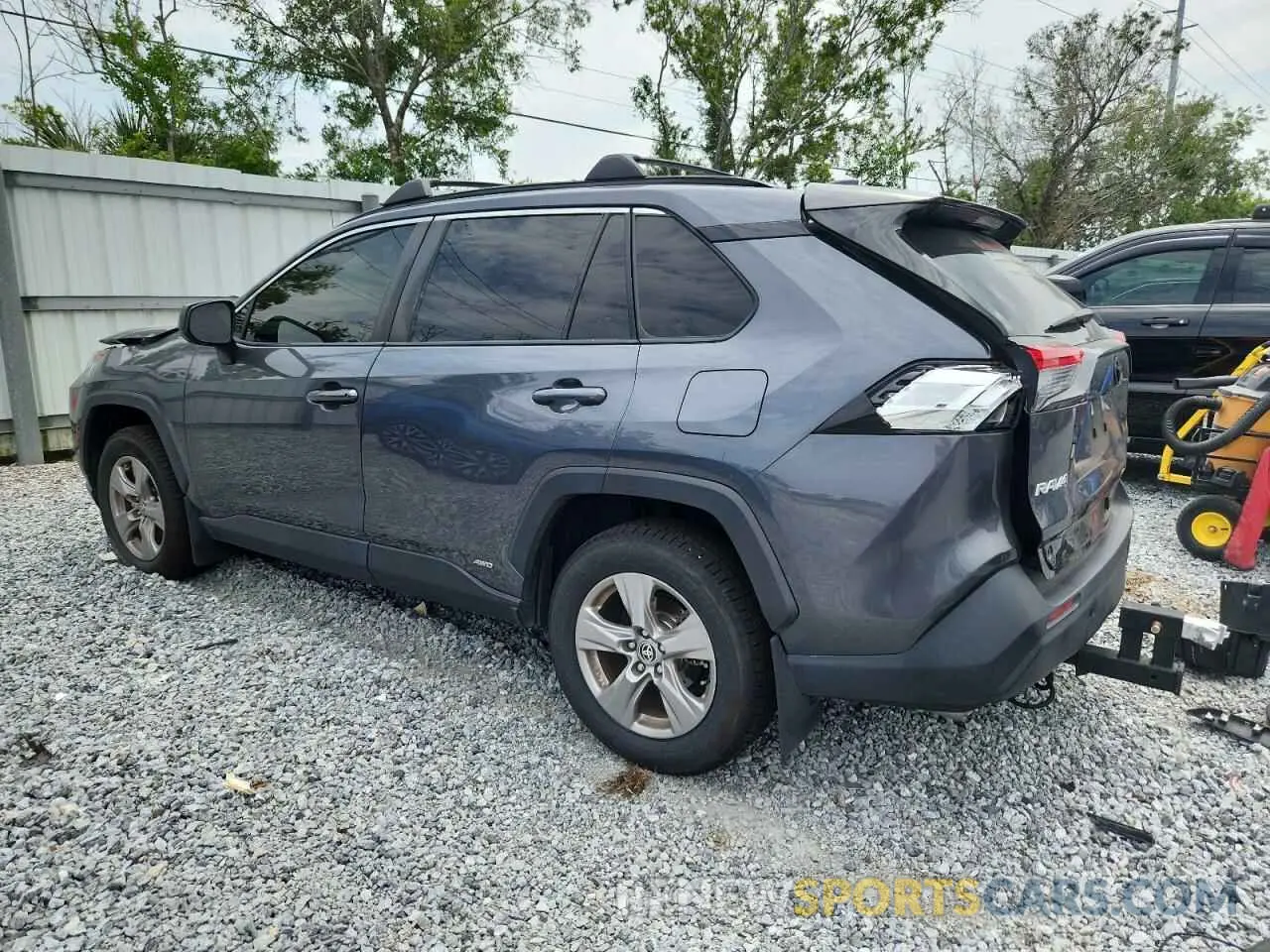 2 Photograph of a damaged car JTMLWRFV7ND563100 TOYOTA RAV4 2022