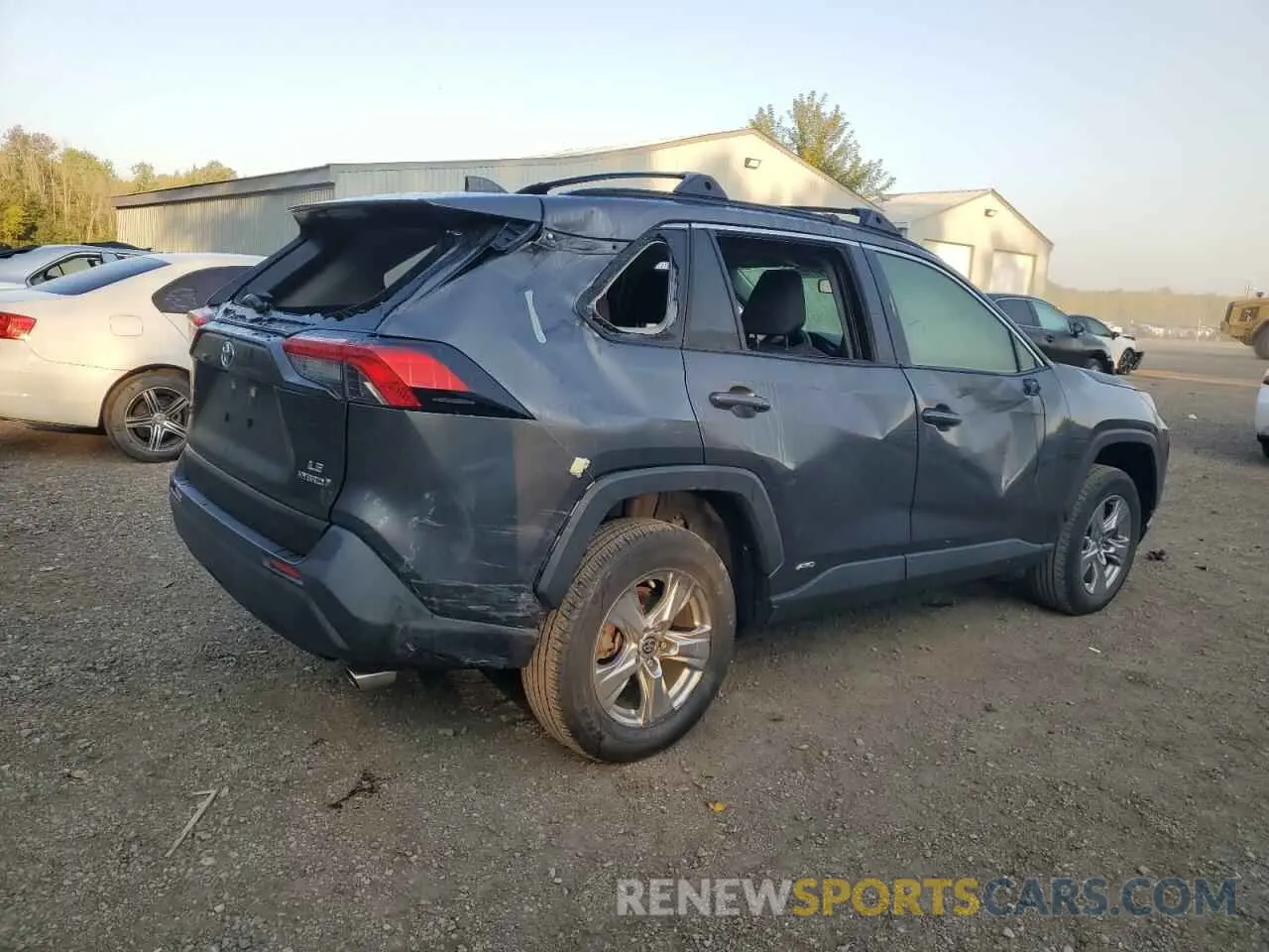 3 Photograph of a damaged car JTMLWRFV9ND151891 TOYOTA RAV4 2022
