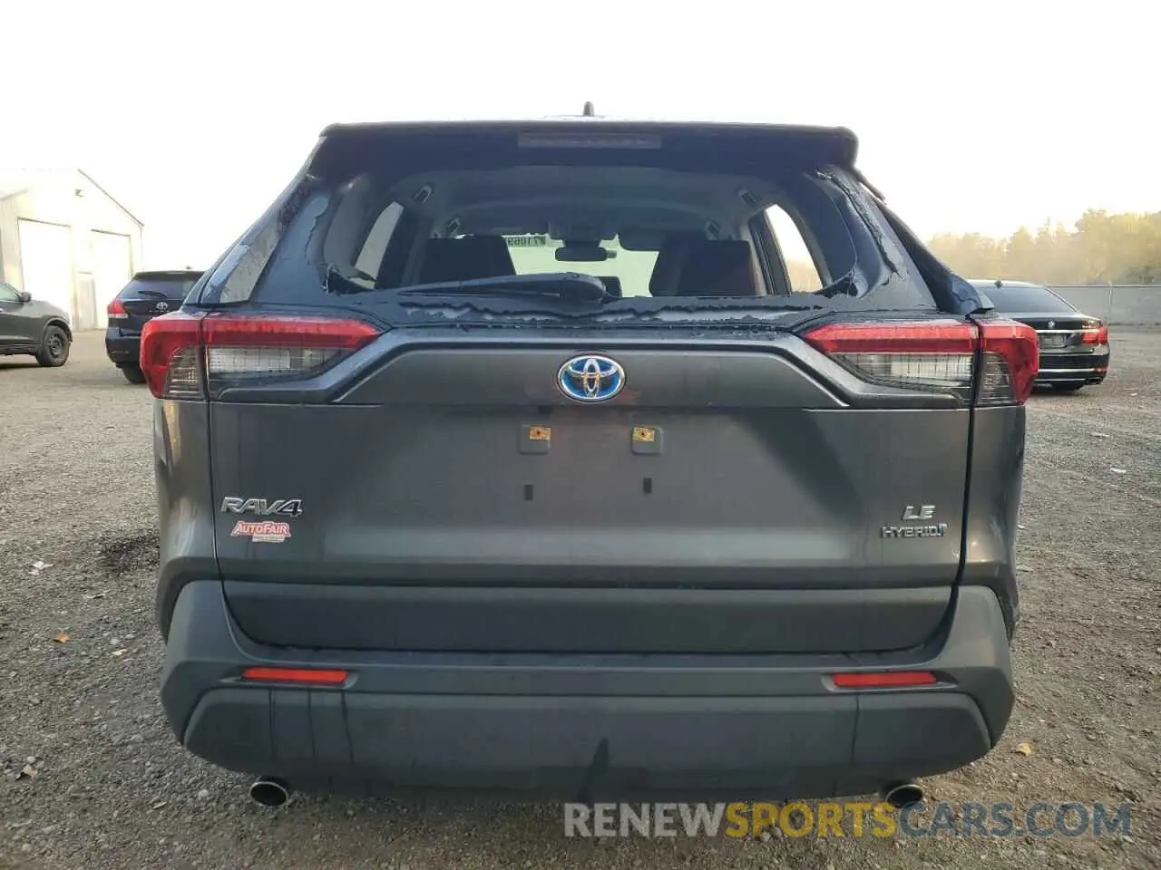 6 Photograph of a damaged car JTMLWRFV9ND151891 TOYOTA RAV4 2022