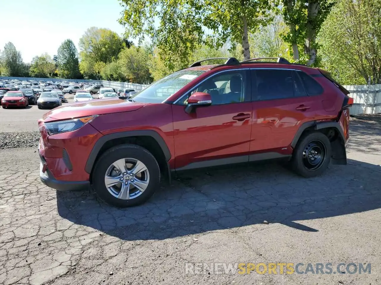 1 Photograph of a damaged car JTMMWRFV0ND151377 TOYOTA RAV4 2022